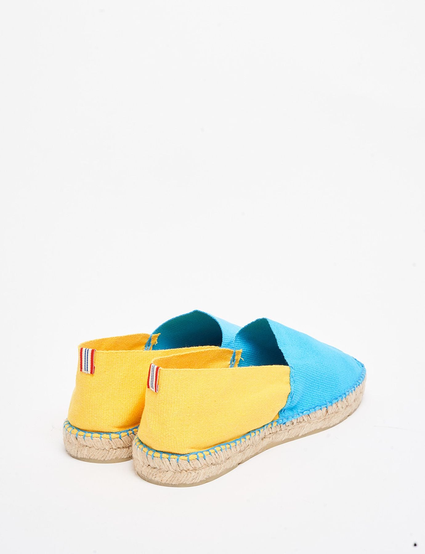 Espadrillas azzurro-giallo Aglae