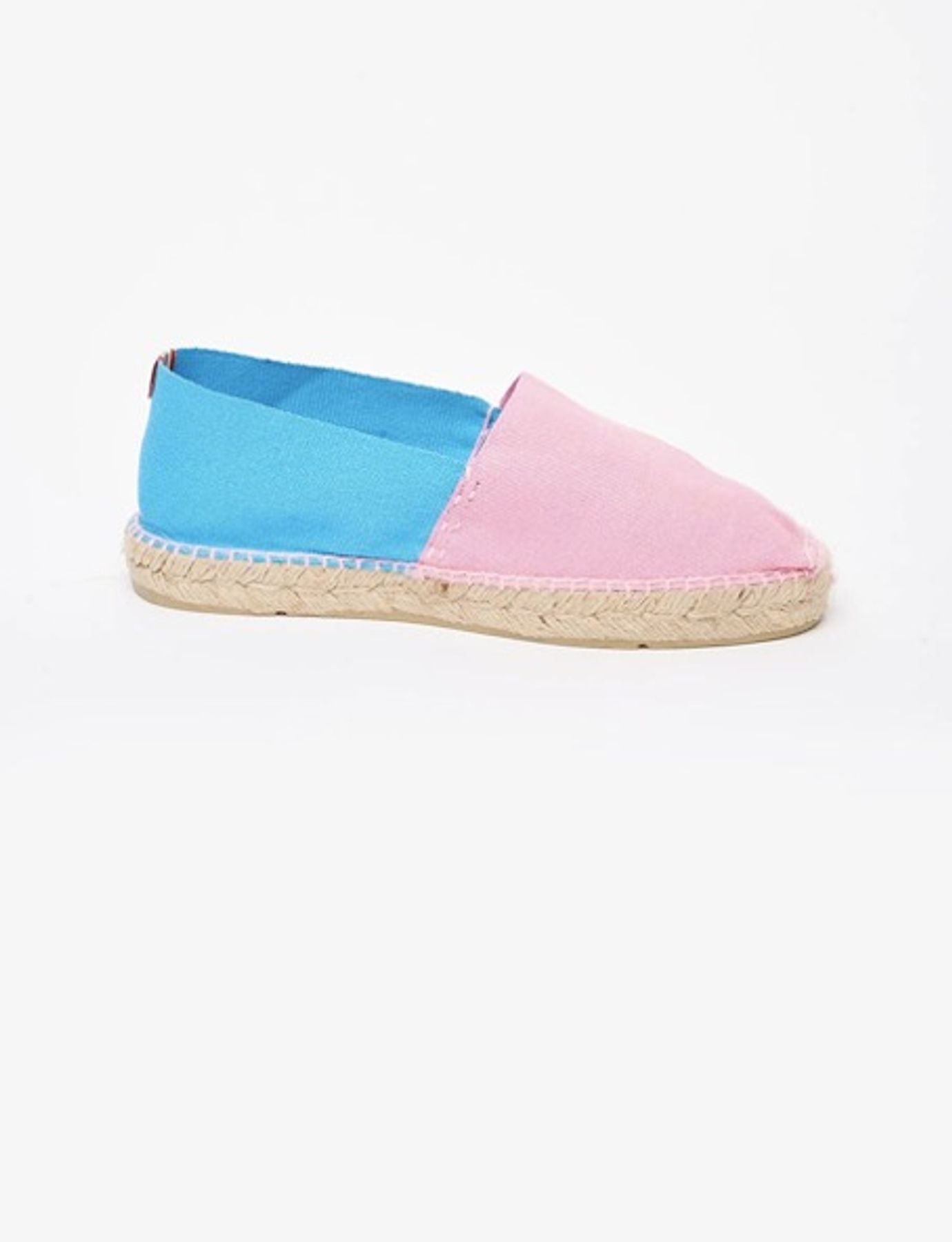 Espadrillas Aglae rosa-turchese