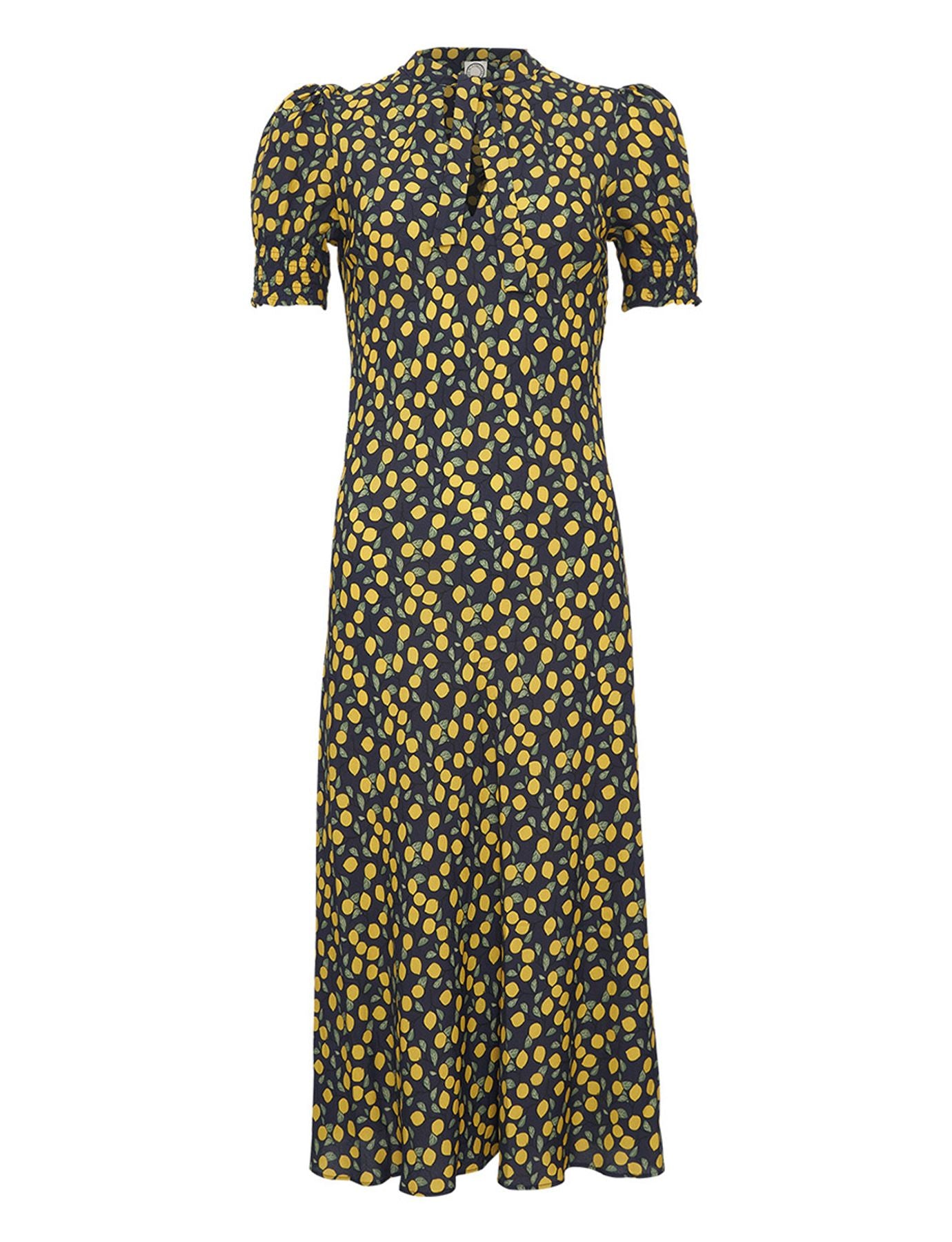 Vestido estampado Cerise Lemon-Navy