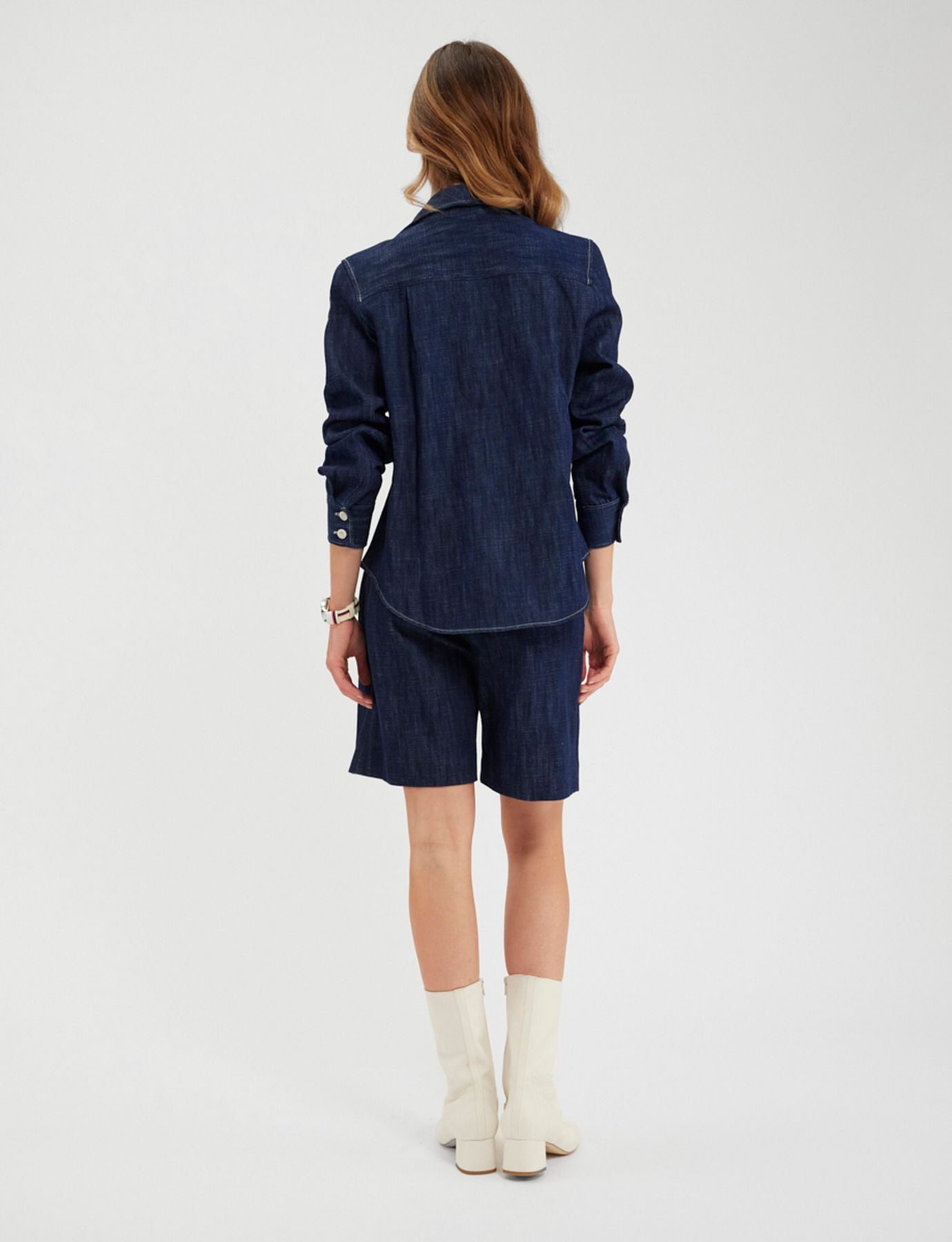 Camisa vaquera azul Evana