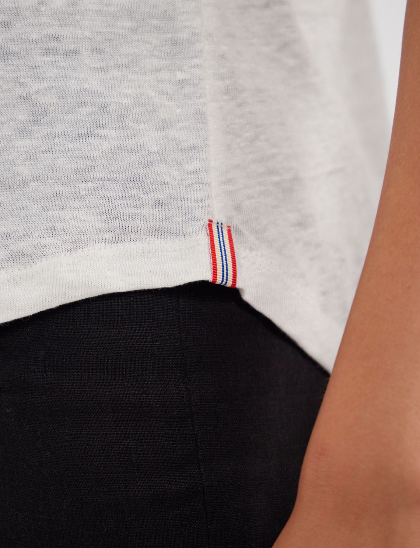 Camiseta Lison lino crudo