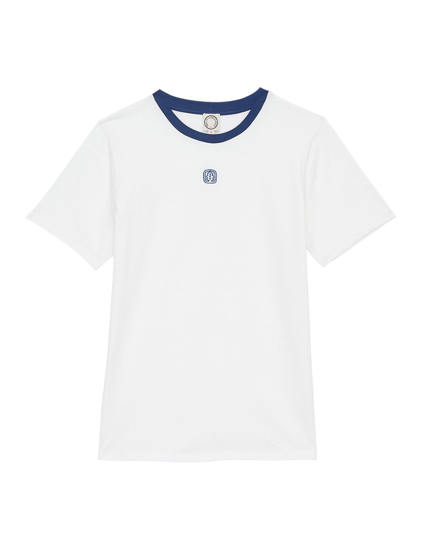 Paul - T-shirt bianca in cotone organico