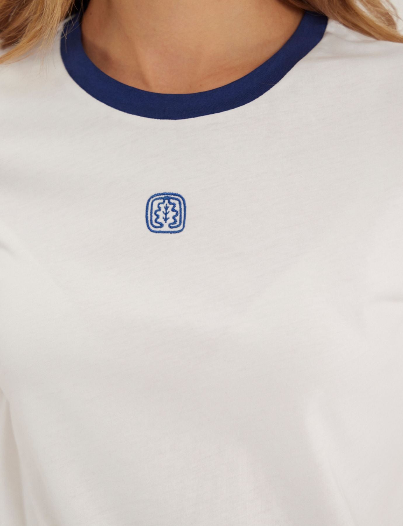 Paul - T-shirt bianca in cotone organico