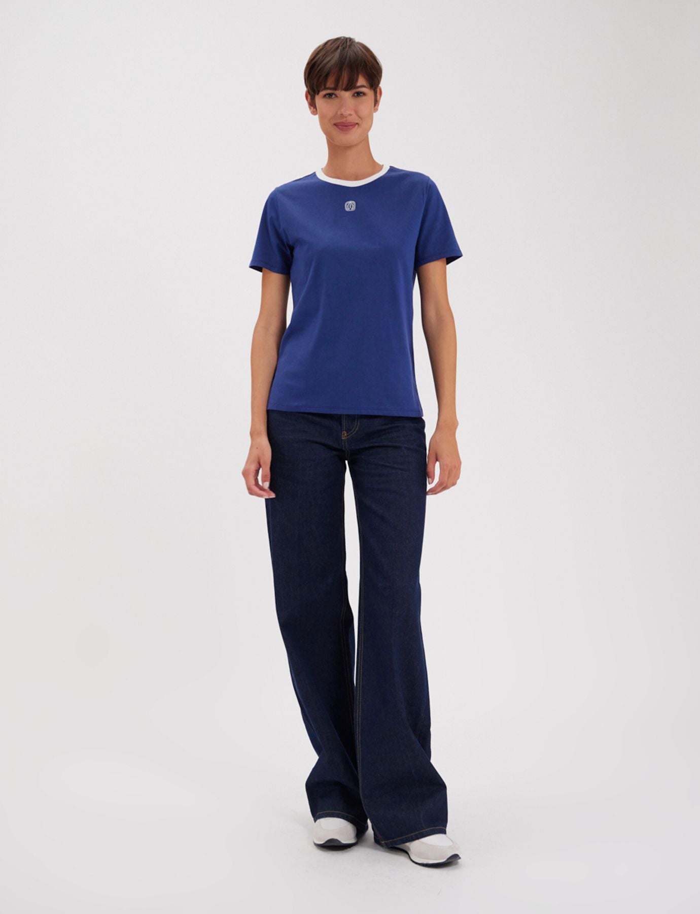 Paul Tee Shirt in cotone organico blu