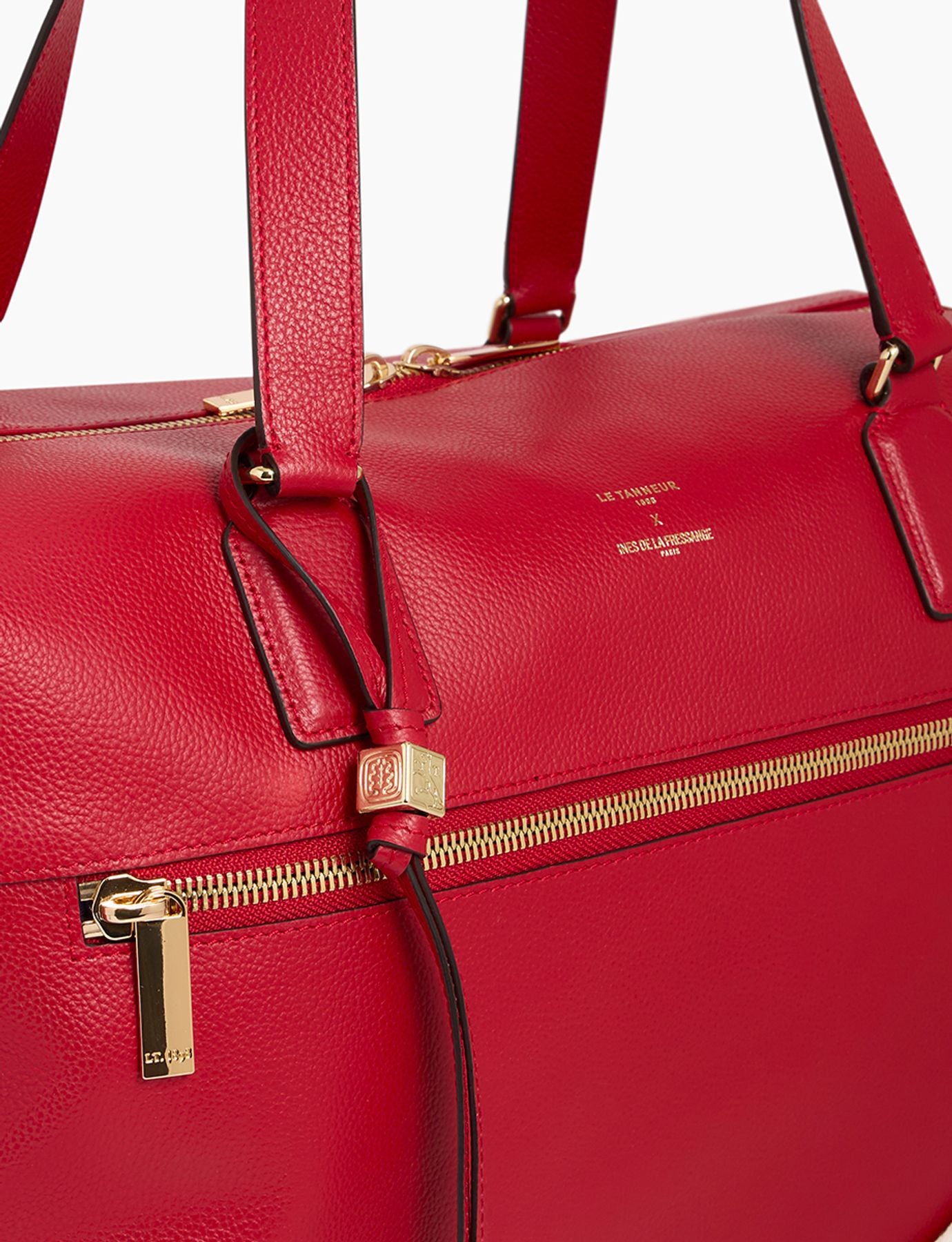 Borsa da viaggio 24h roja Ines x Le Tanneur