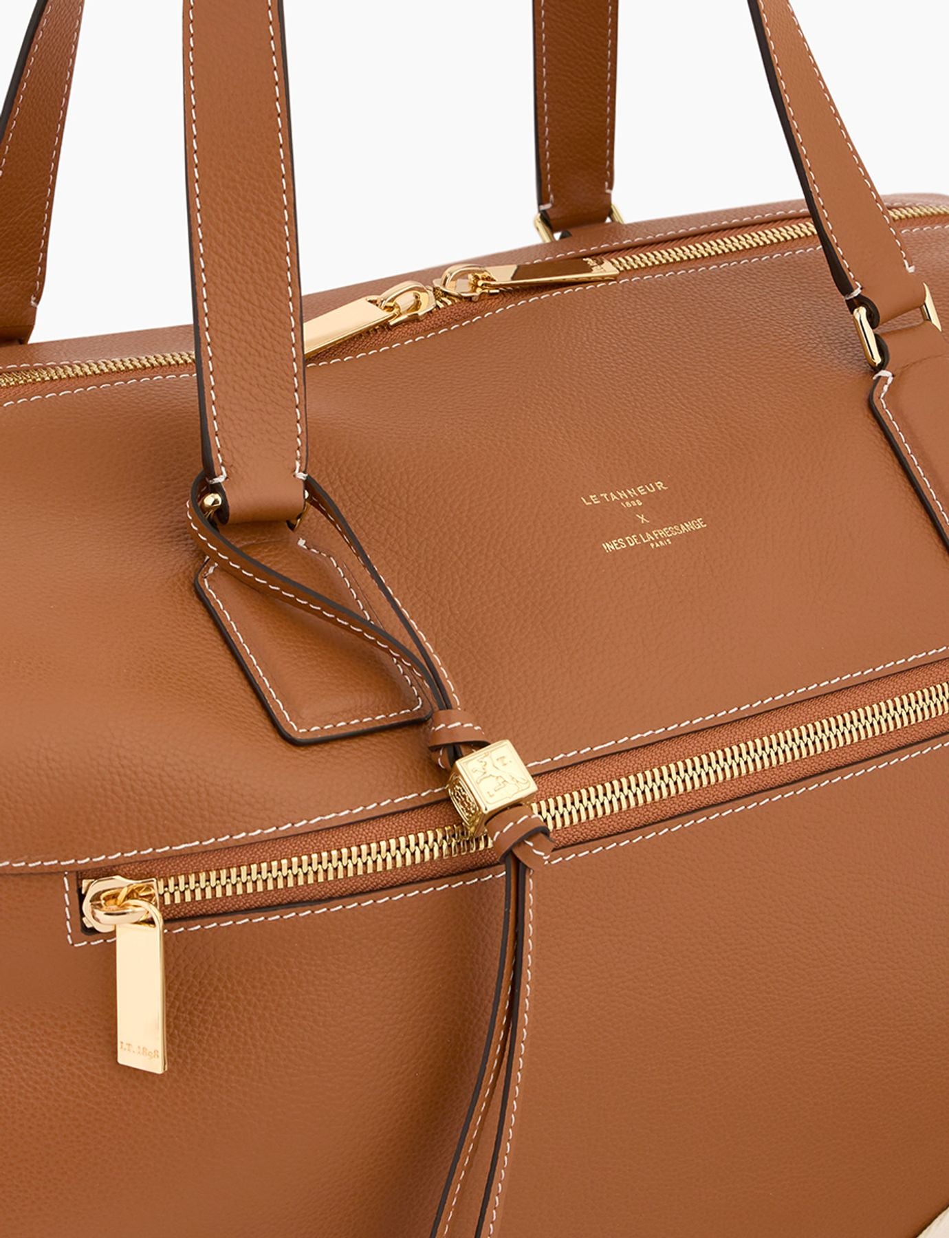 Borsa da viaggio 24h Camel Ines x Le Tanneur