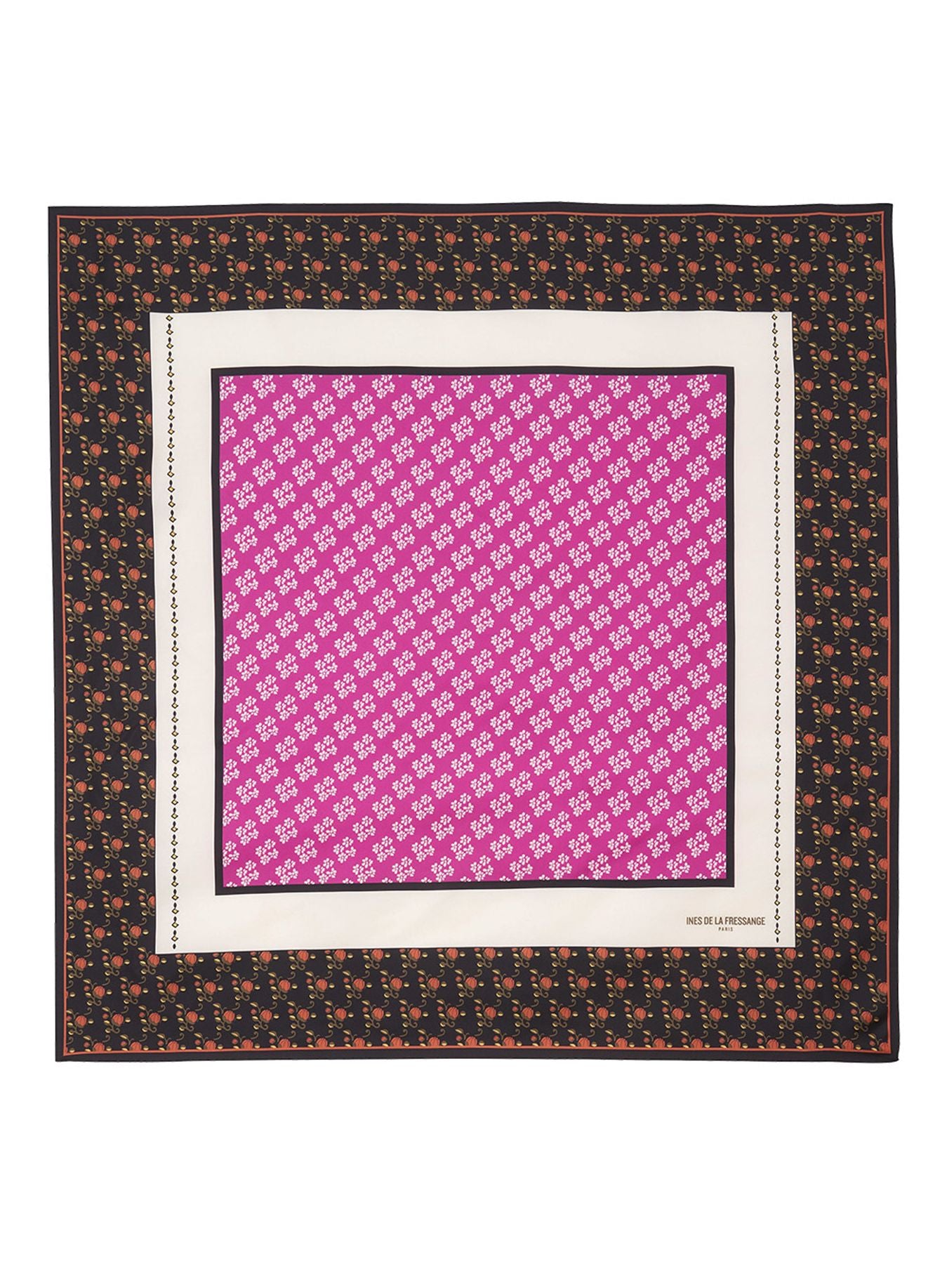Sciarpa con stampa floreale indiana Lewis