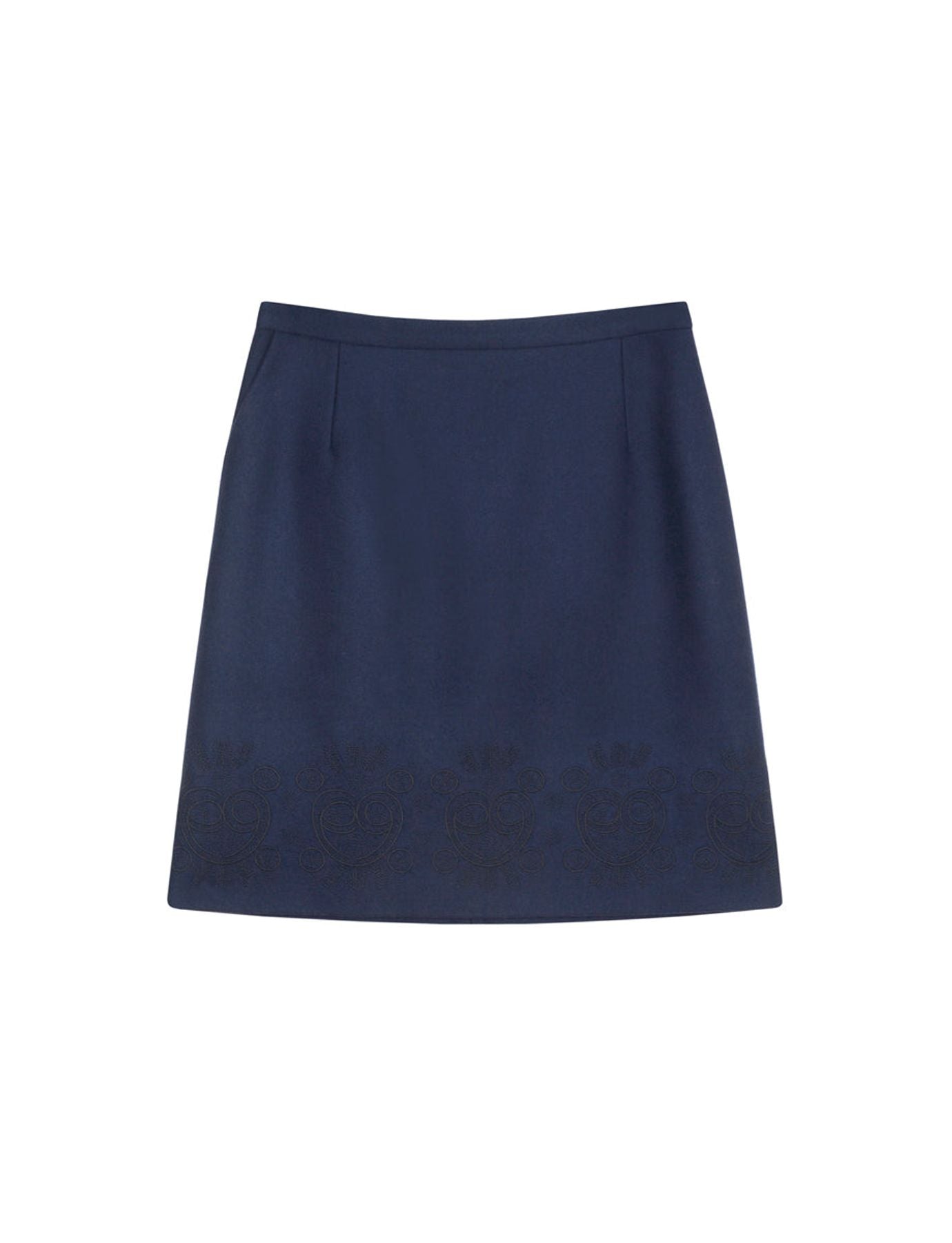 Sophia in lana blu navy