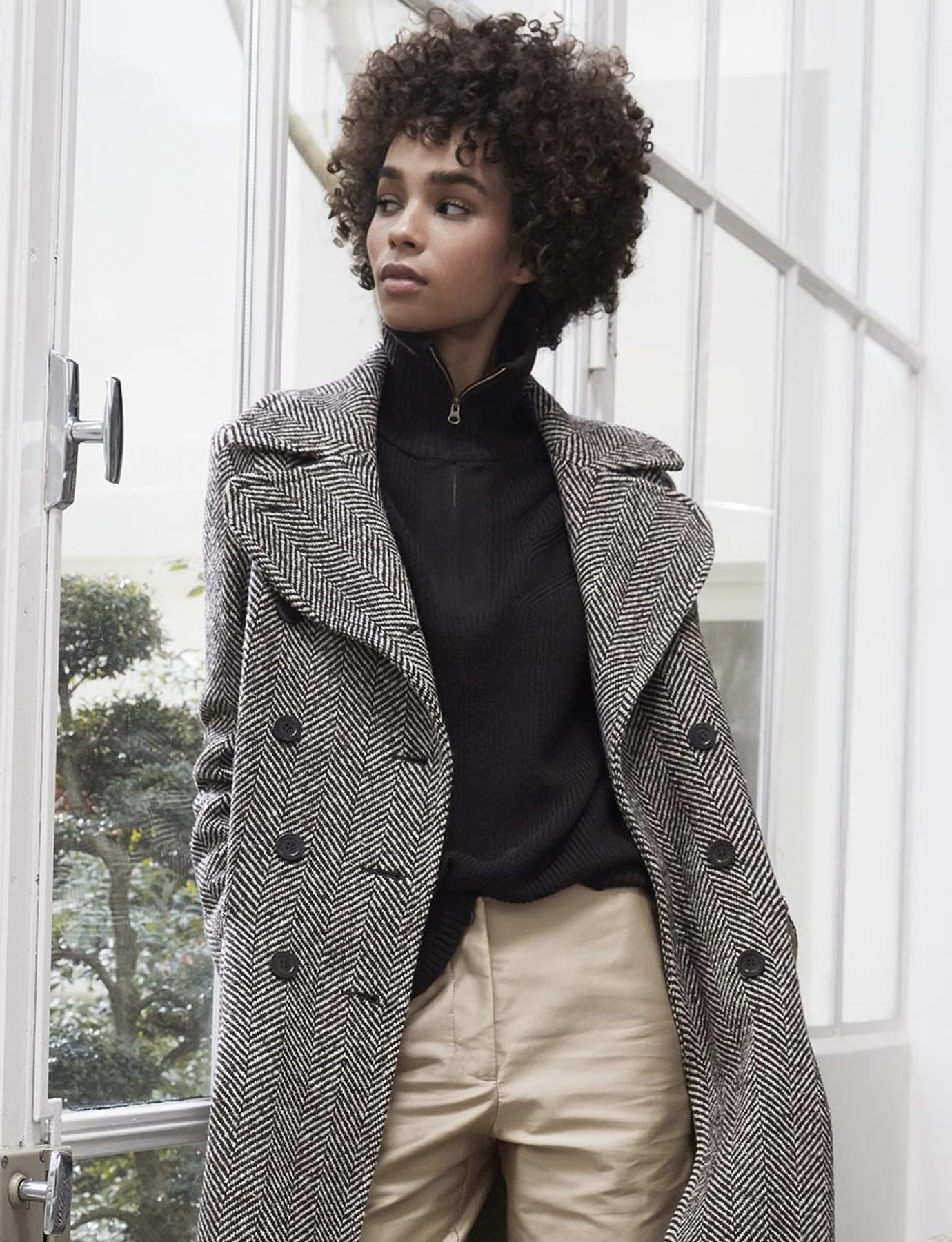 Maglia Dimitri in merina lana marrone