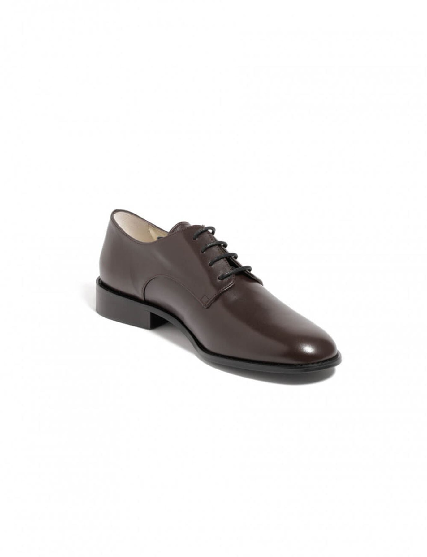Derby Kelly in pelle marrone