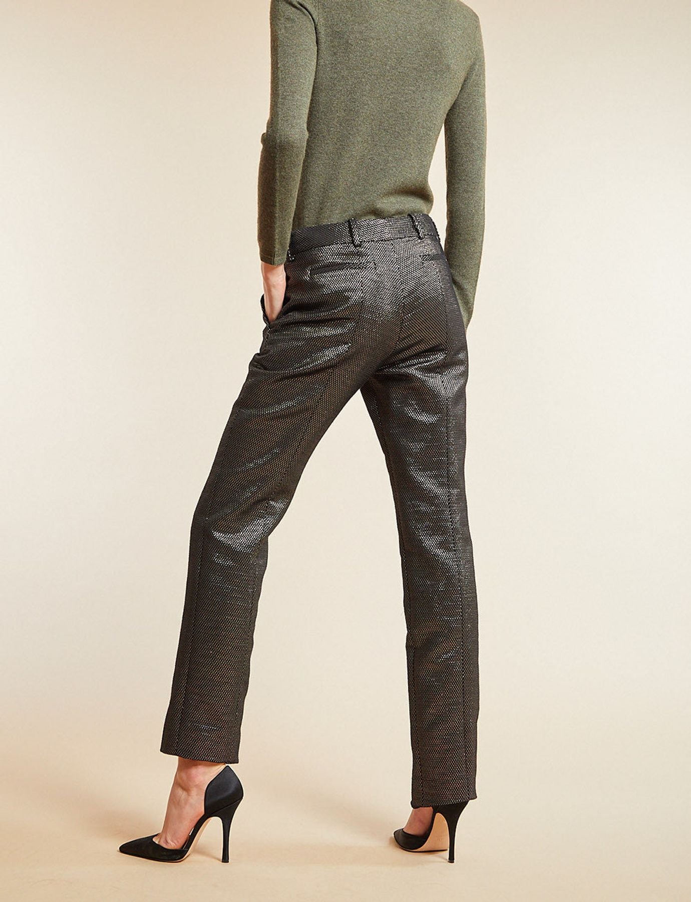 Pantaloni Anatole dorati