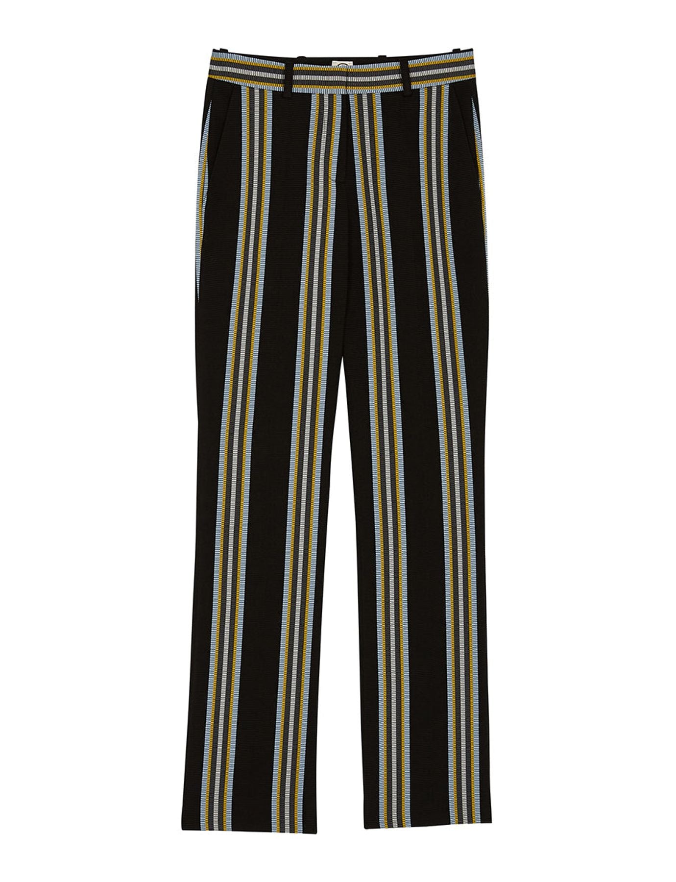 Pantalone Anatole negro multicolore