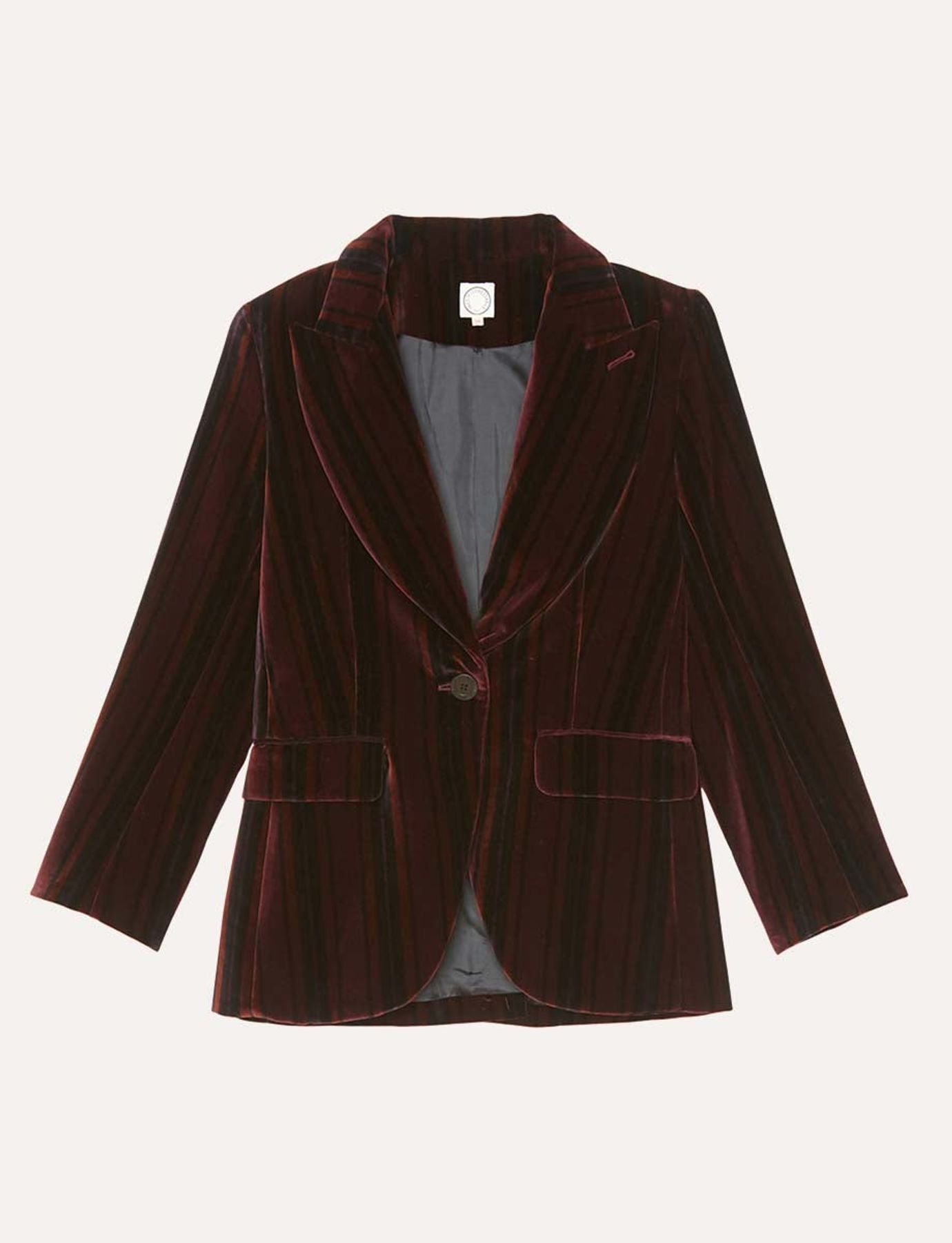 Giacca Gaelle in velluto bordeaux