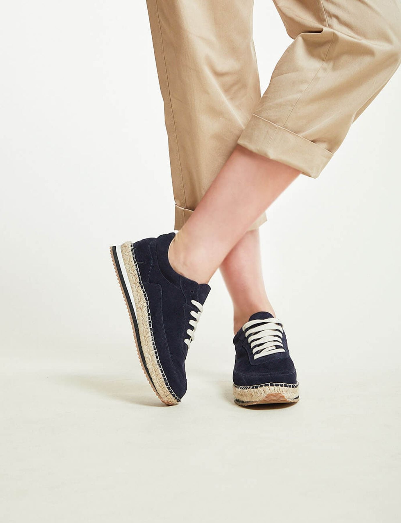 Tracy espadrillas scarpe da ginnastica blu navy