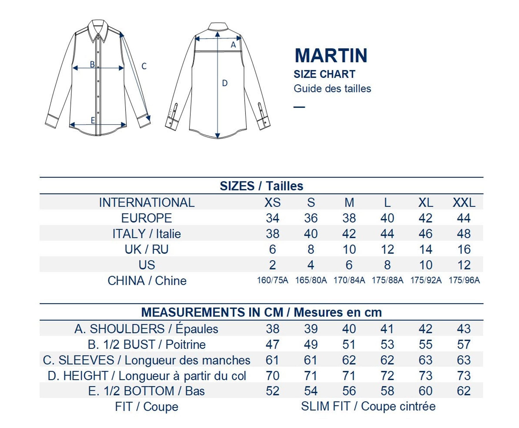 Camisa blanca Martin