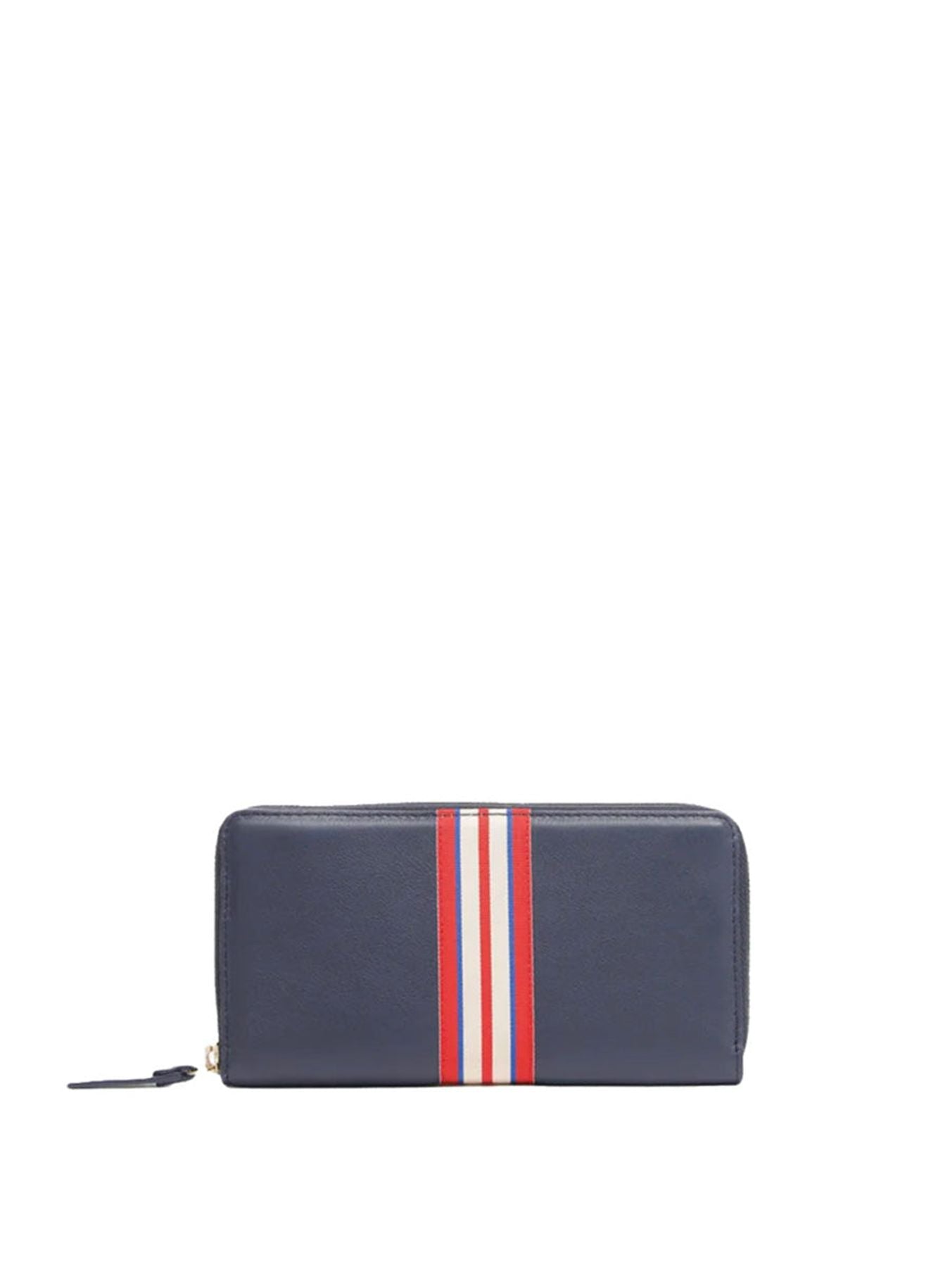 Portafoglio Le Parisien in pelle blu navy