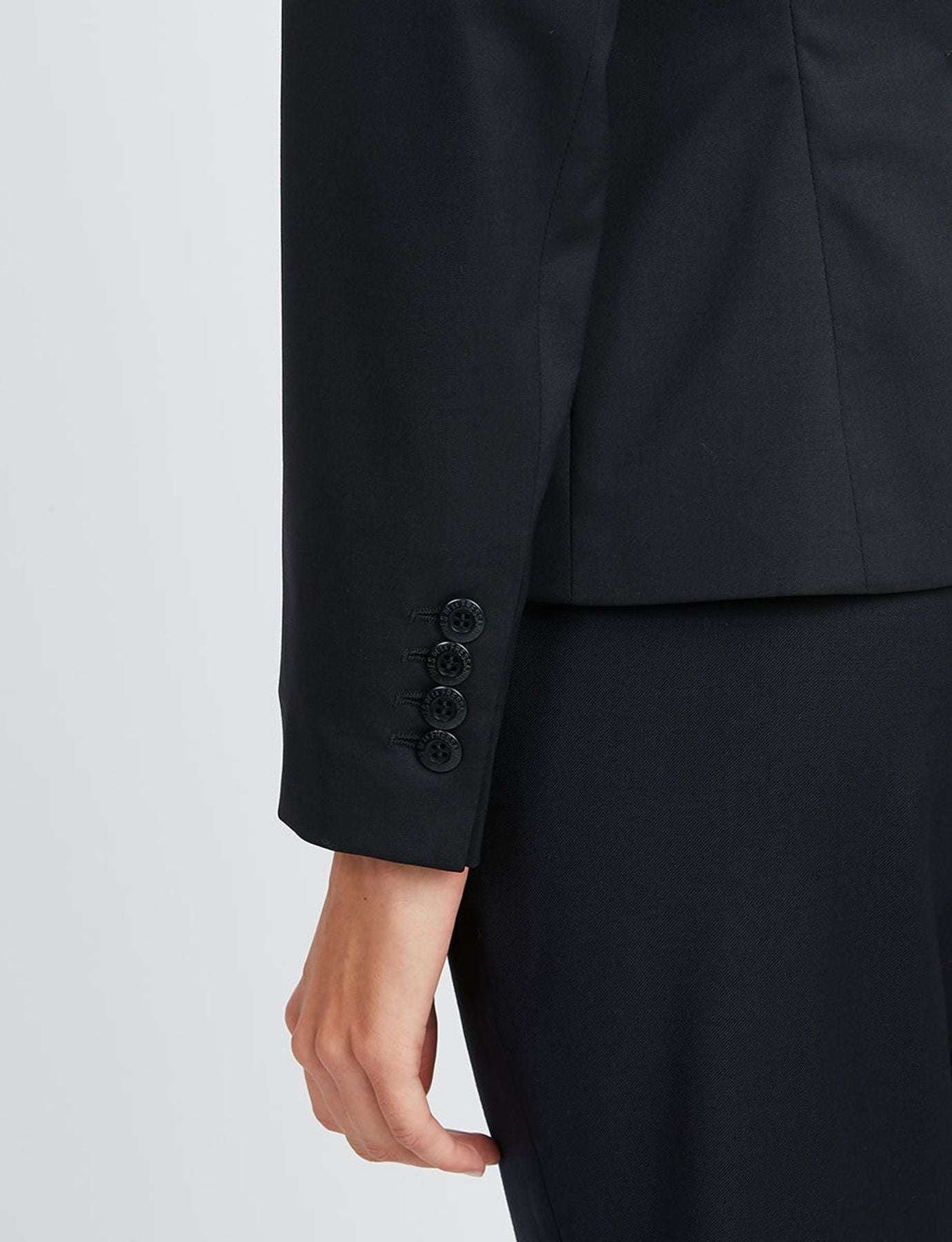 Nicoletta giacca blu navy non più in uso
