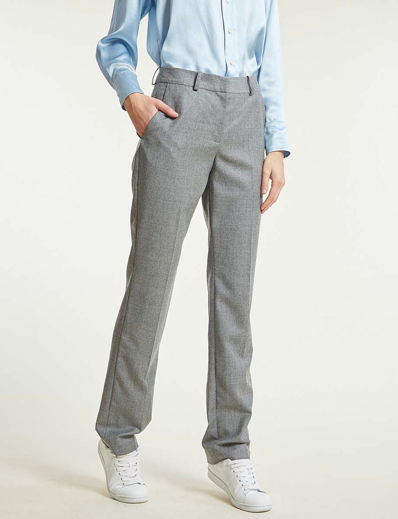 Pantaloni Anatole grigi