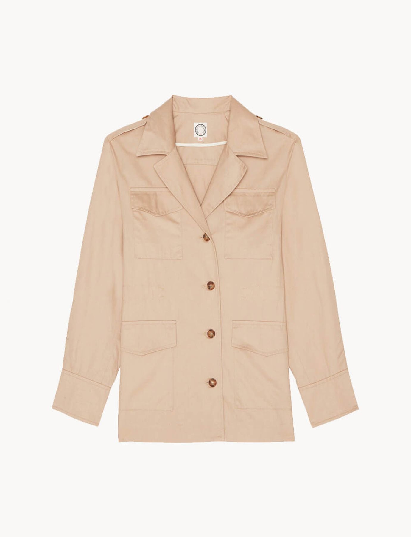 Giacca Neva in cotone beige