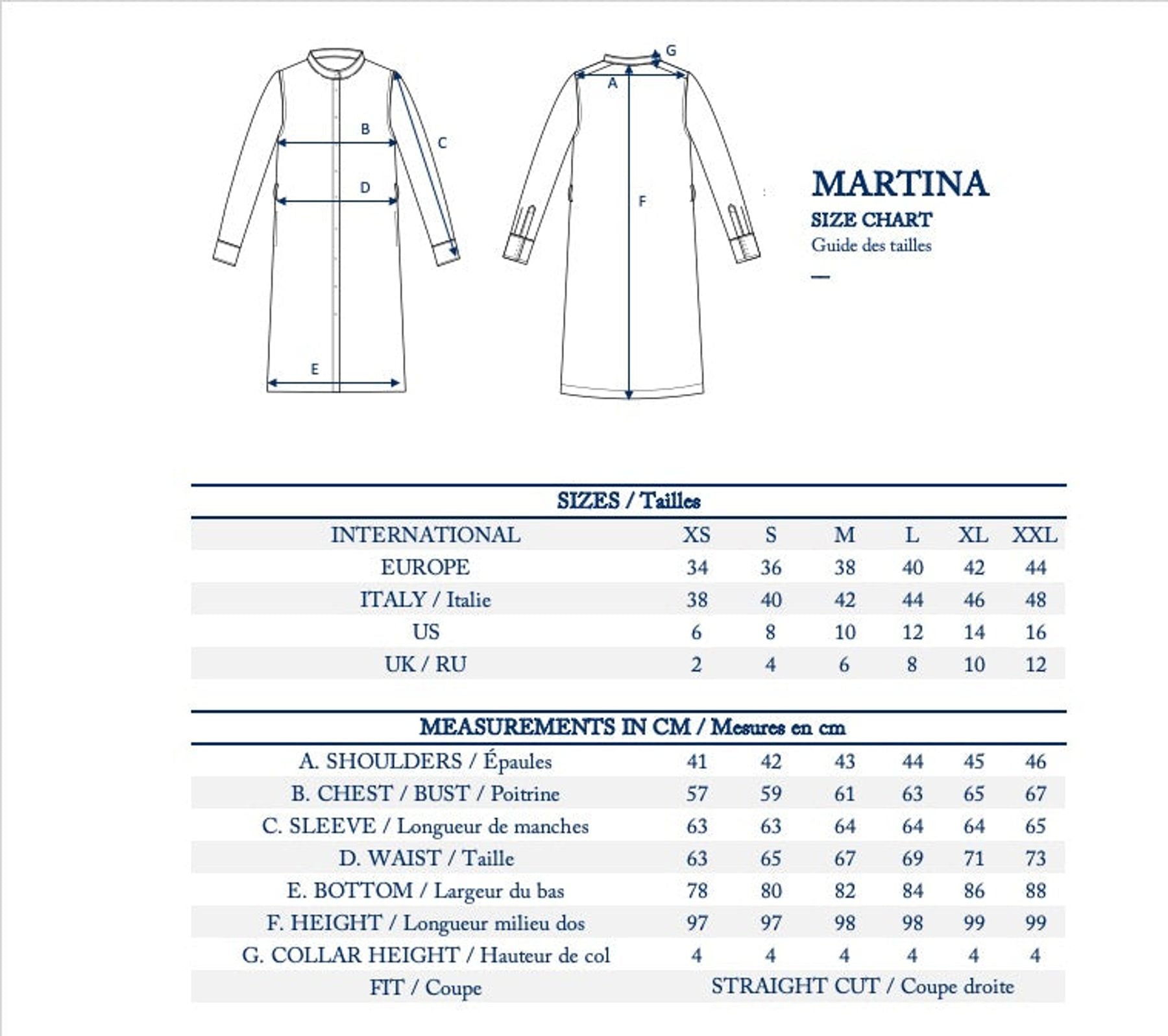 Abito camicia in cotone floreale Martina