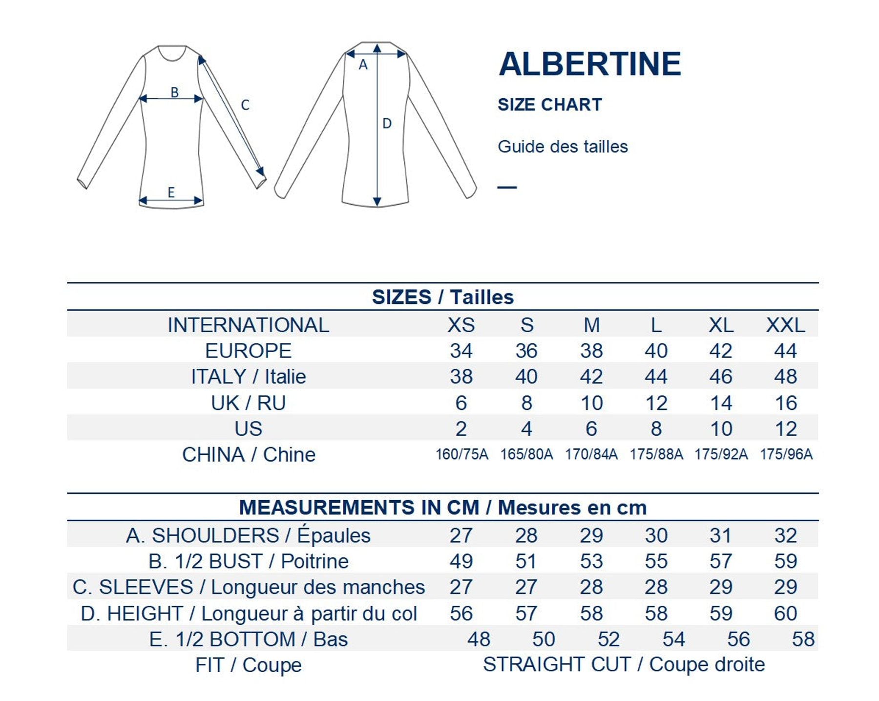 Camicetta Albertine Vichy
