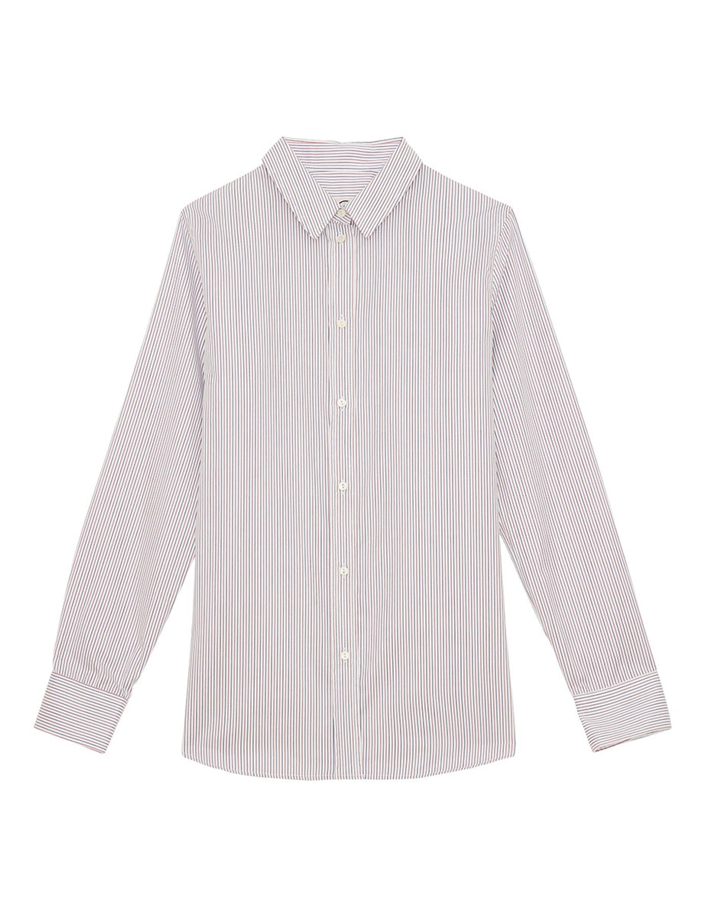 Camicia in cotone con righe Martin