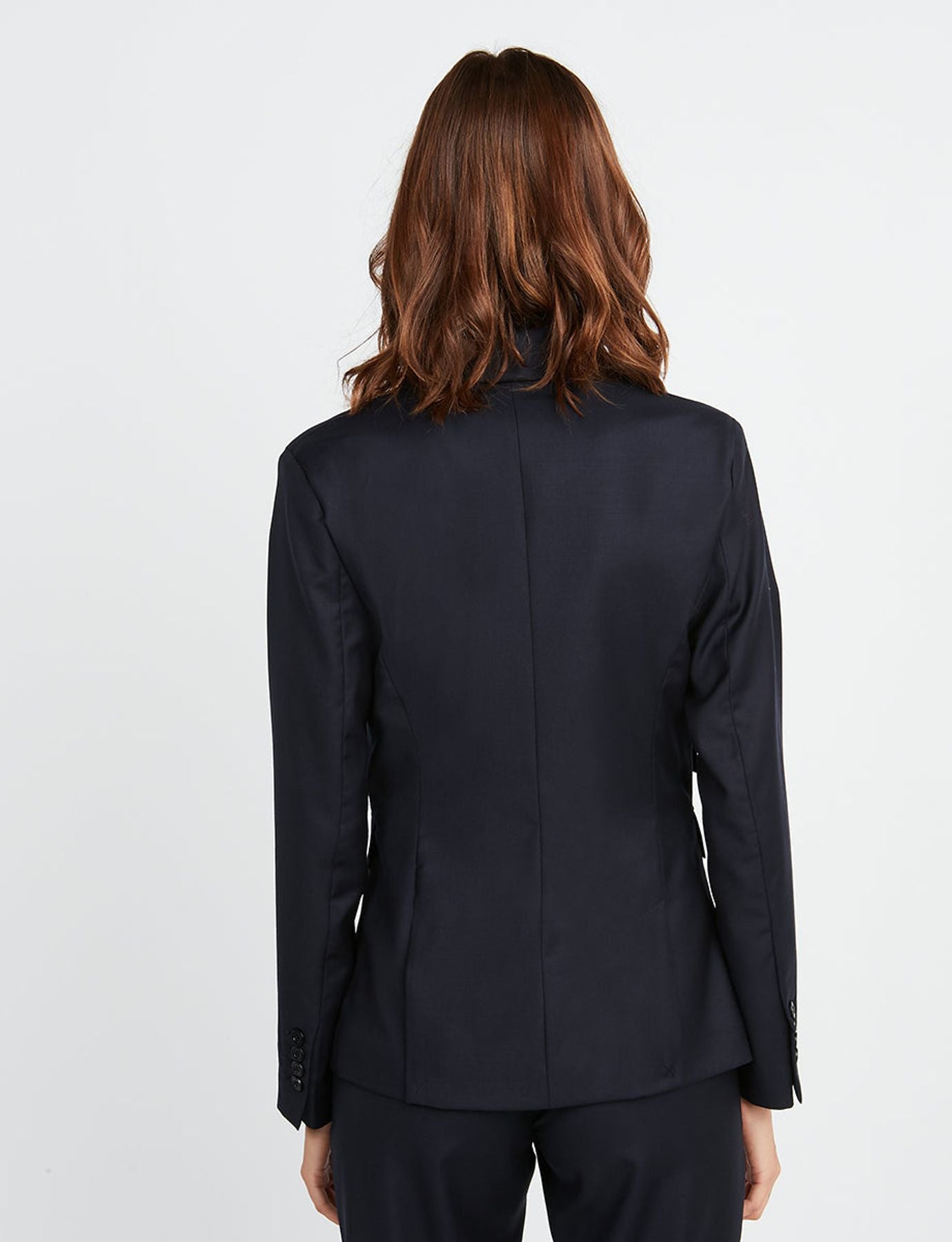 Maurice Giacca di lana blu navy