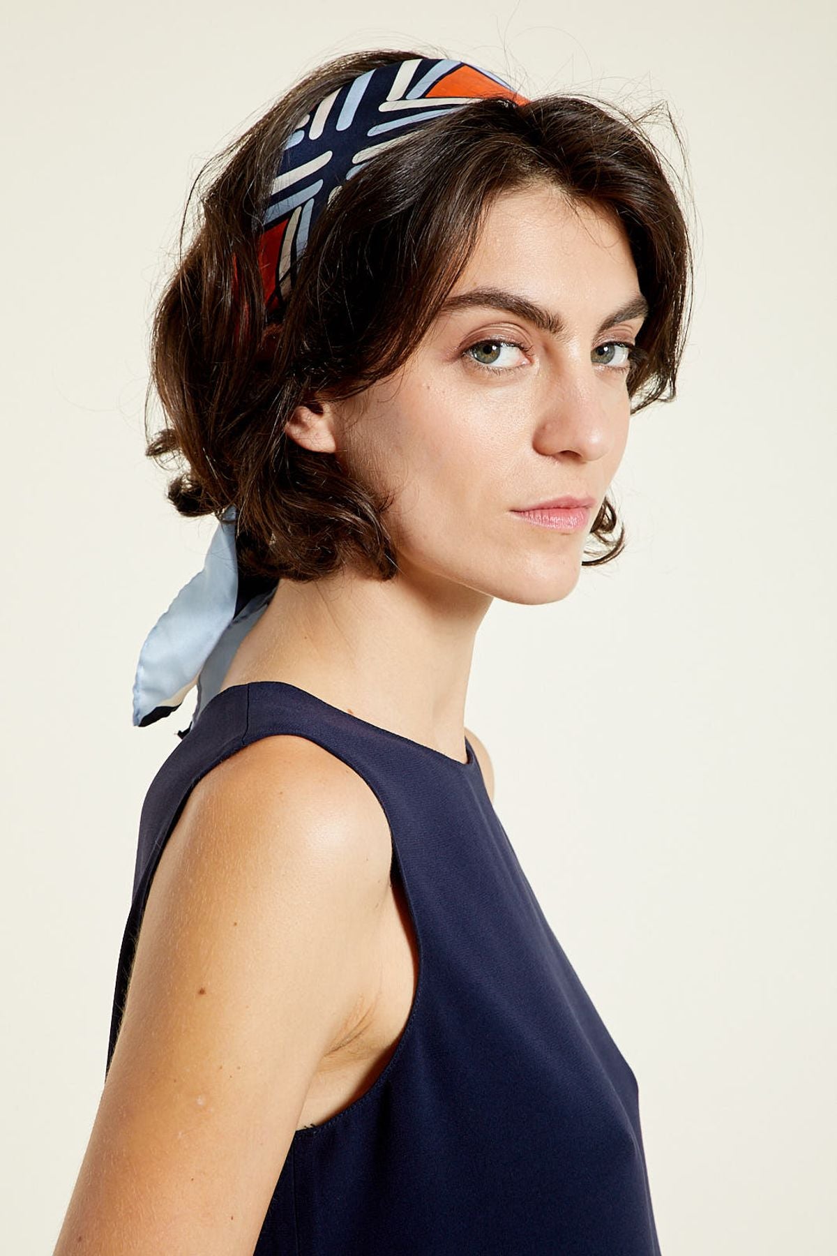 Blusa azul marino Albert