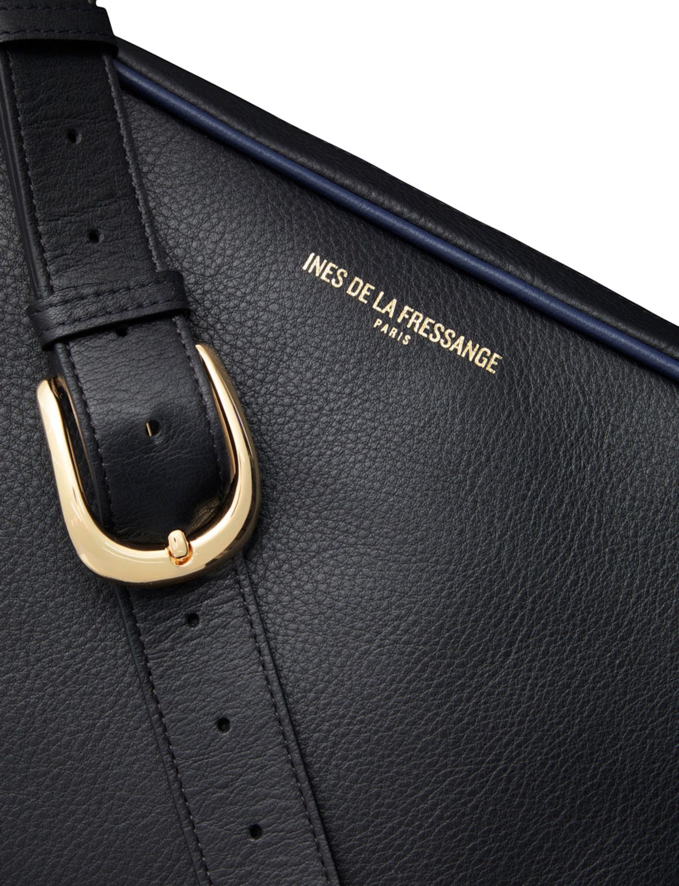 Marcia bolso grande di cuoio nero