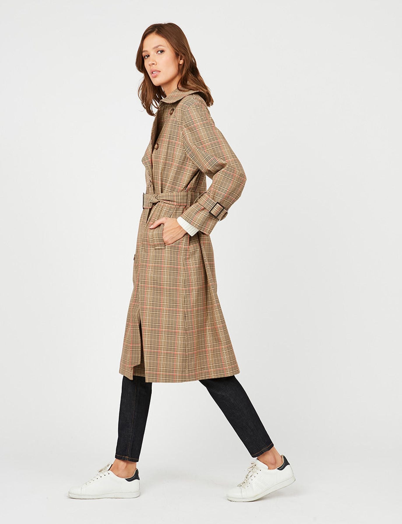Blake Trench beige Principe di Galles