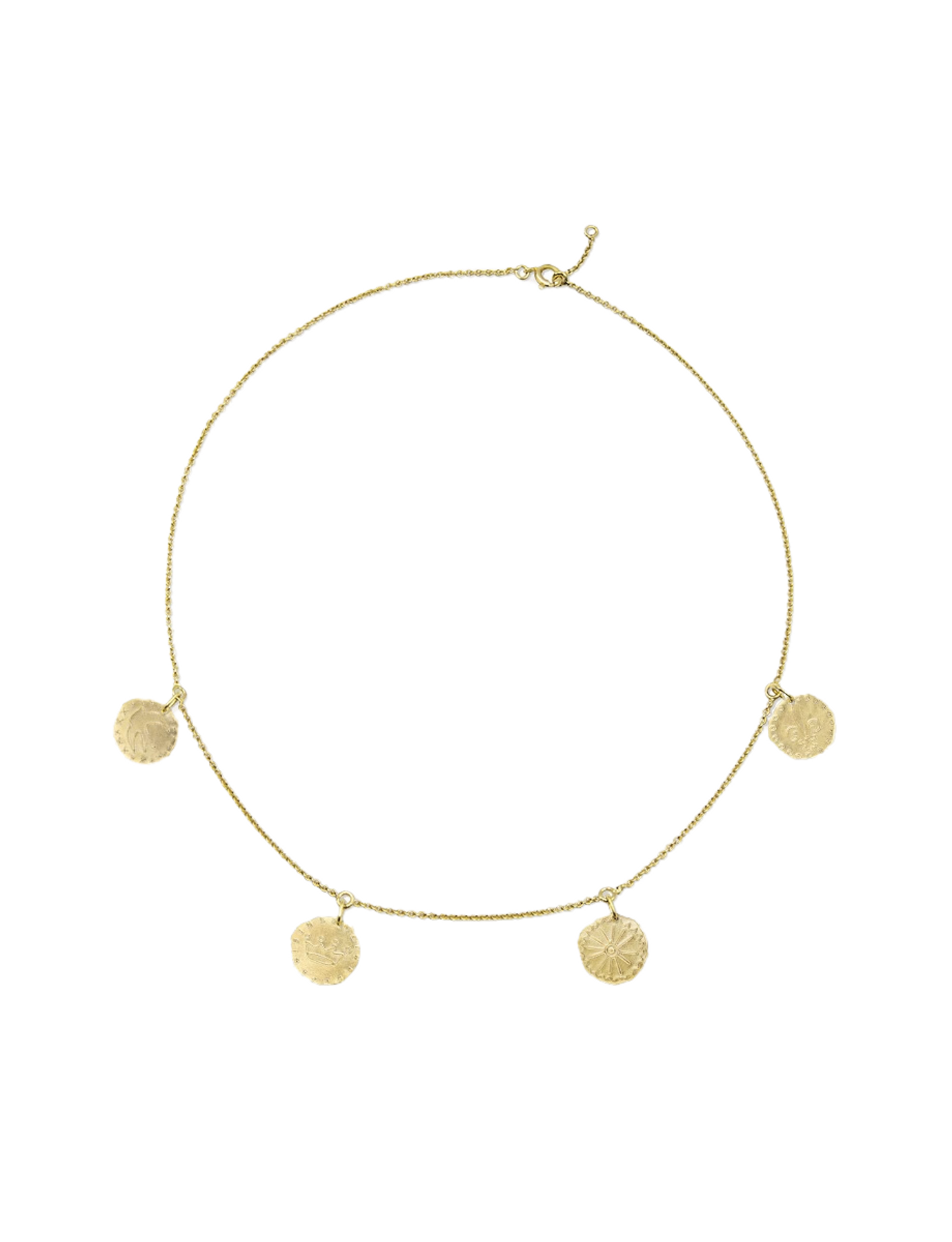 Collana Lutece, 4 motivi placcati oro