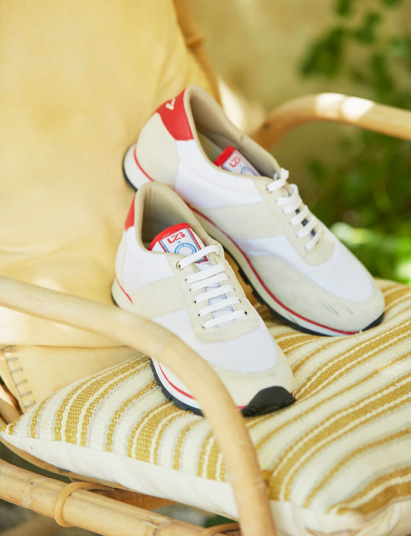 UZS x Ines Zapatillas unisex colore crudo