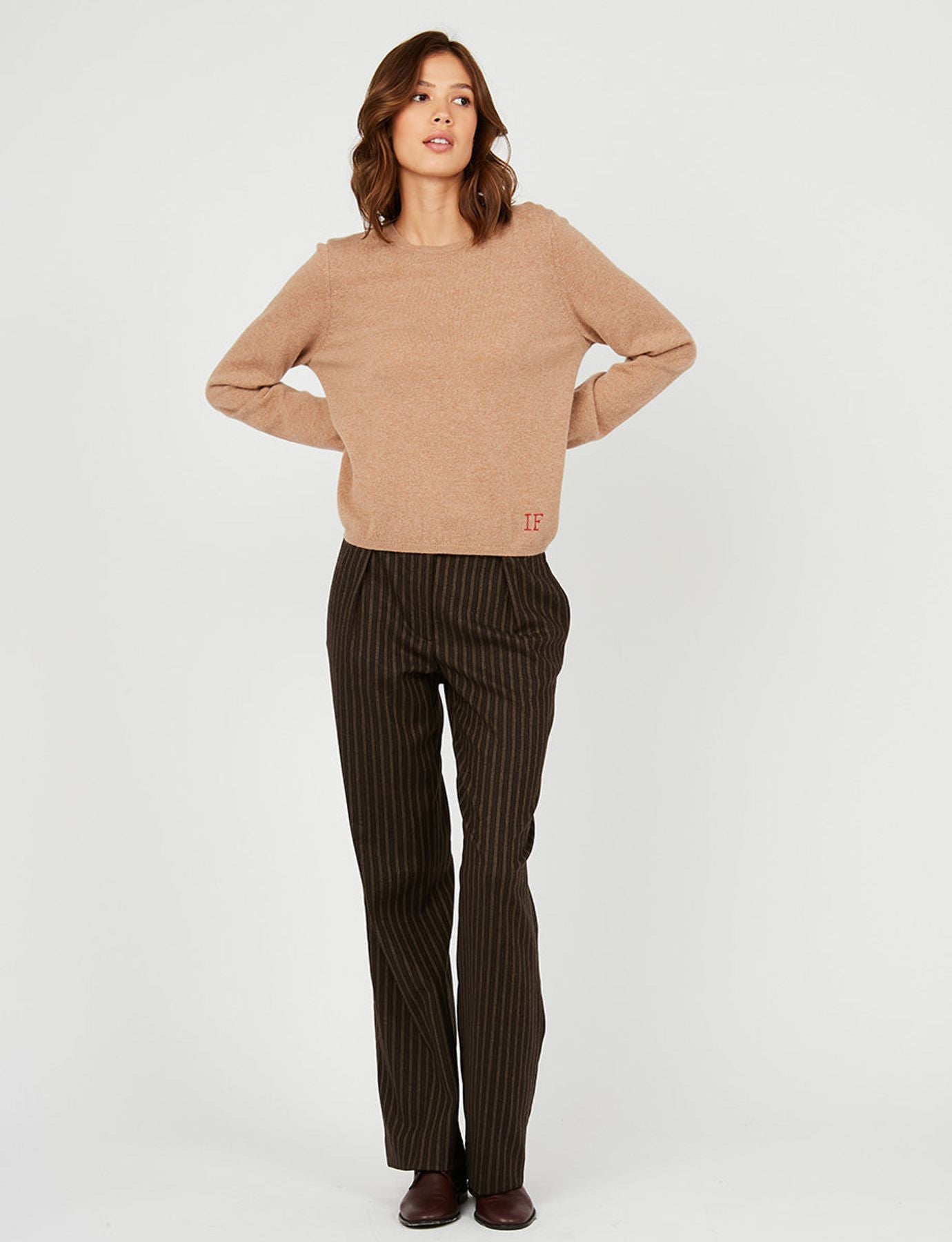 Maglia Angelina cammello