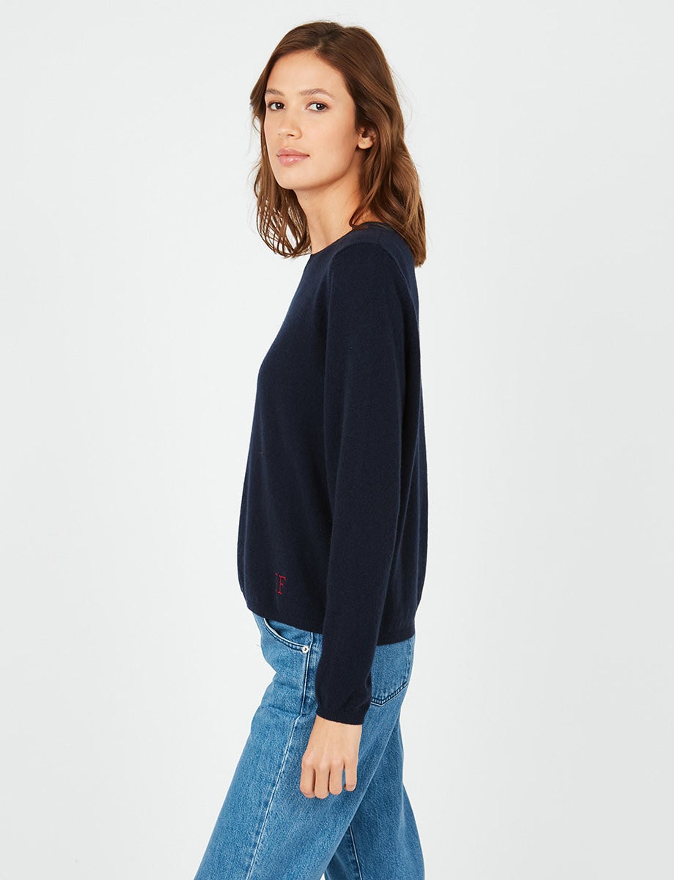 Maglia azul marino Angelina
