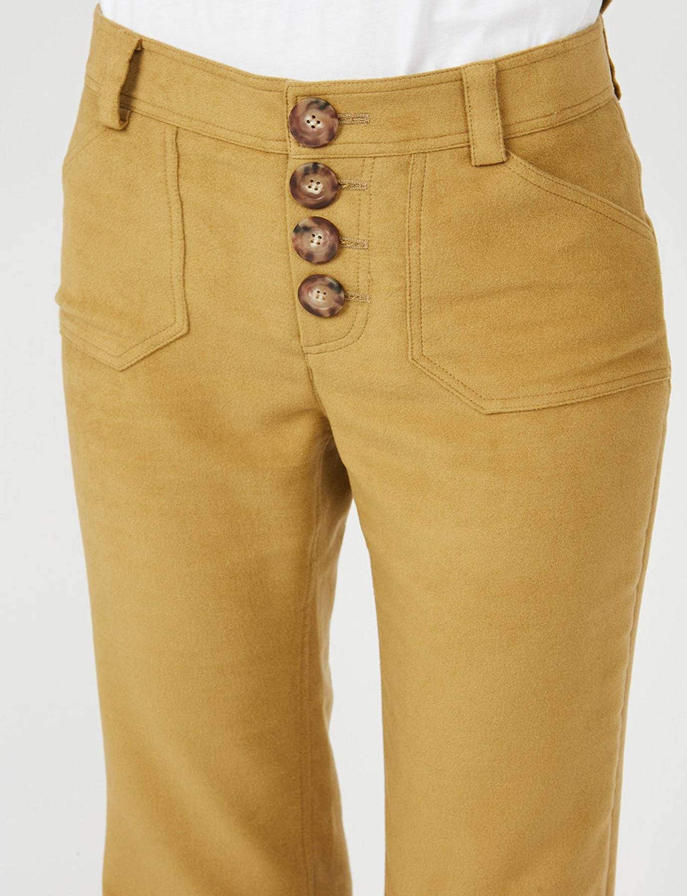 Pantaloni caqui Charlotte