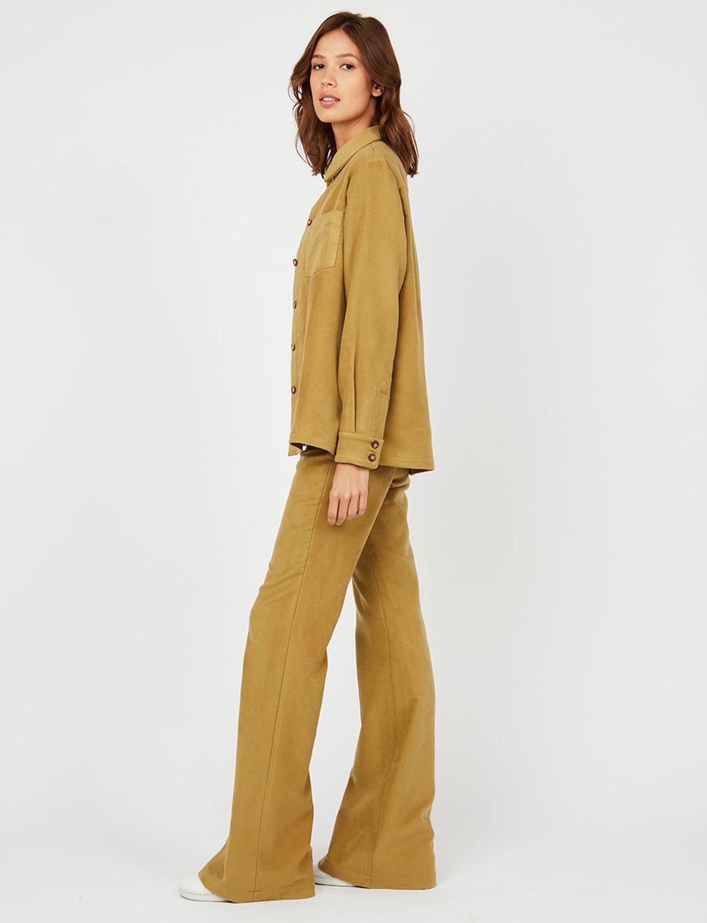 Pantaloni caqui Charlotte