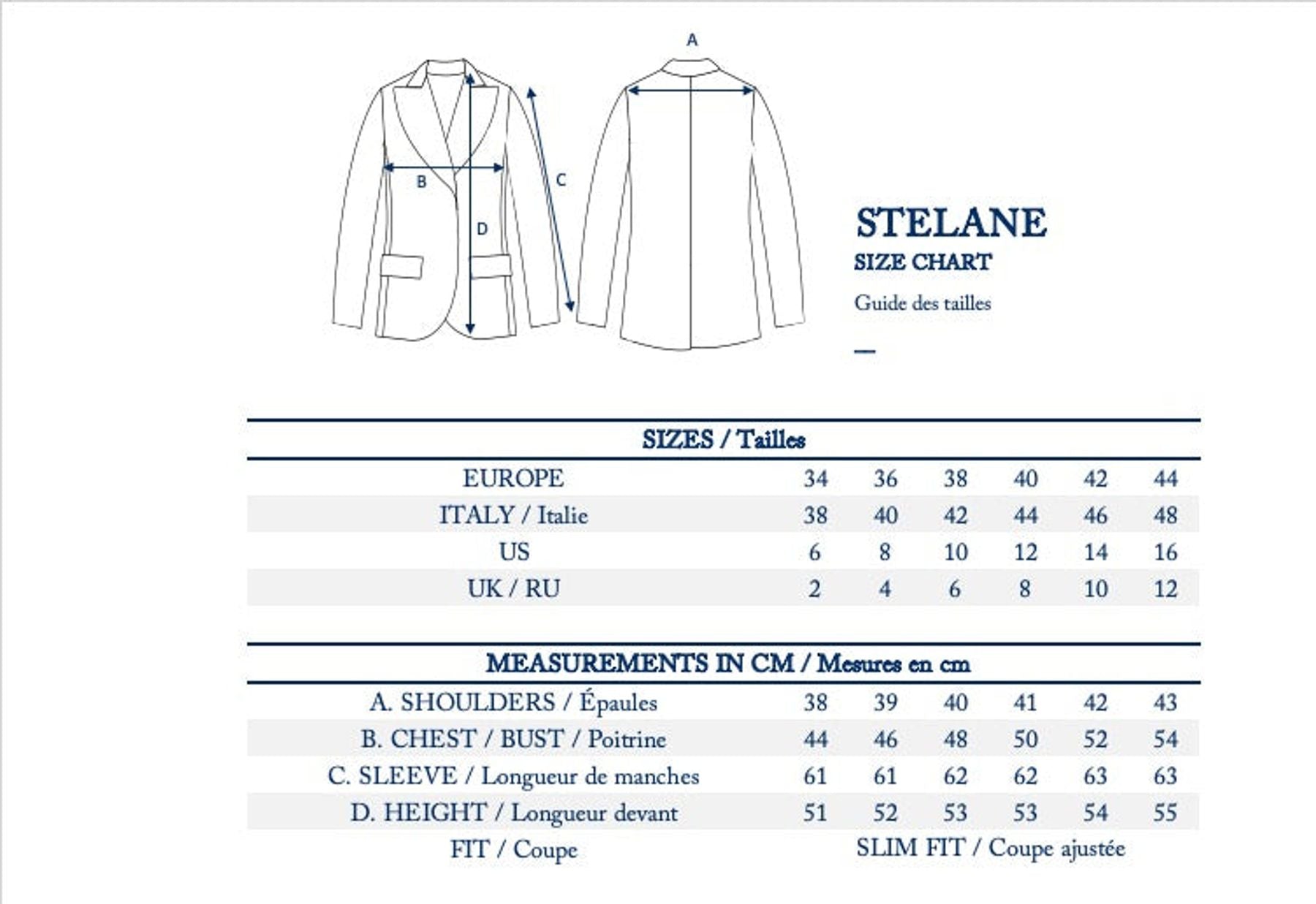 Giacca nera Stelane