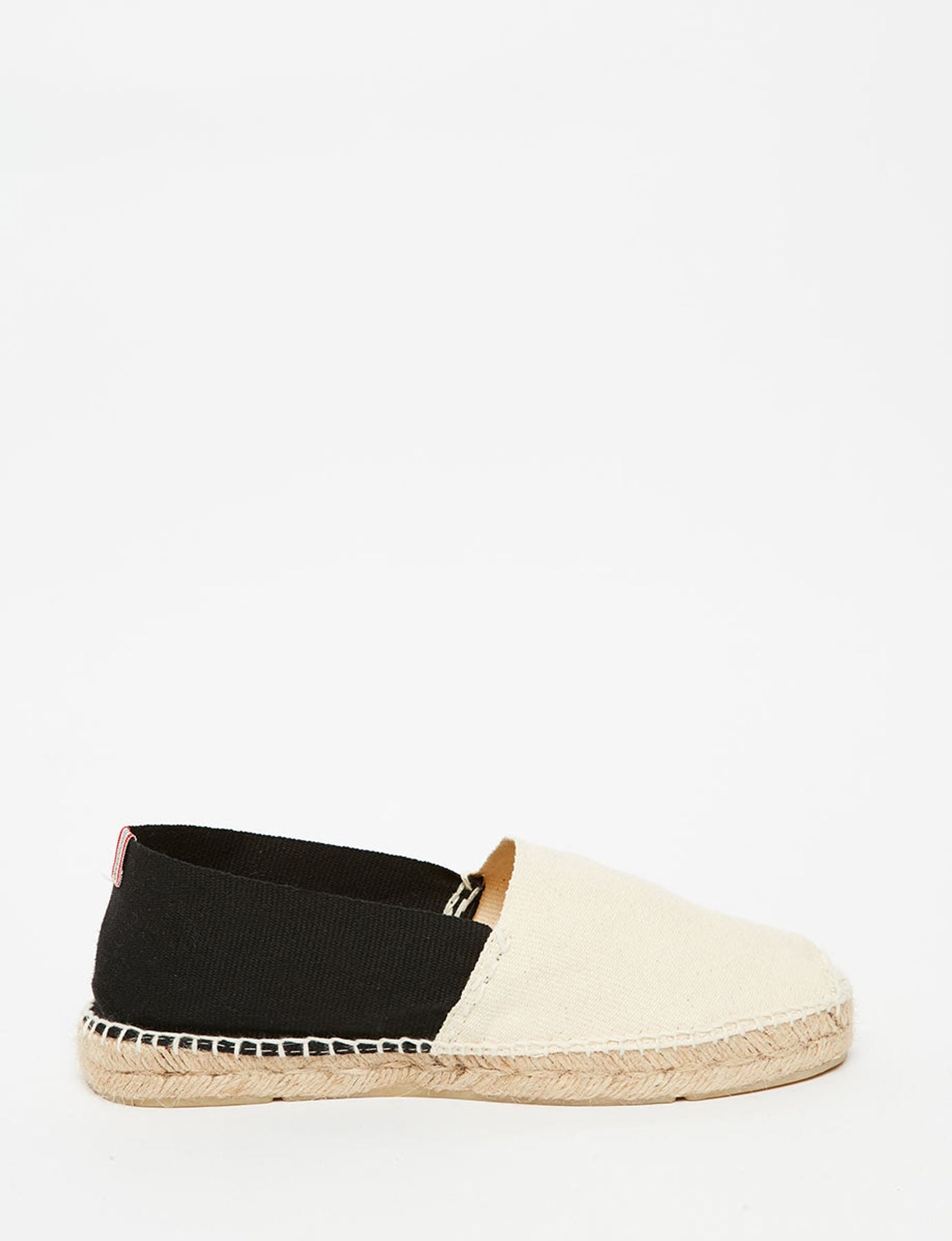 Espadrillas Aglae ecru-nero