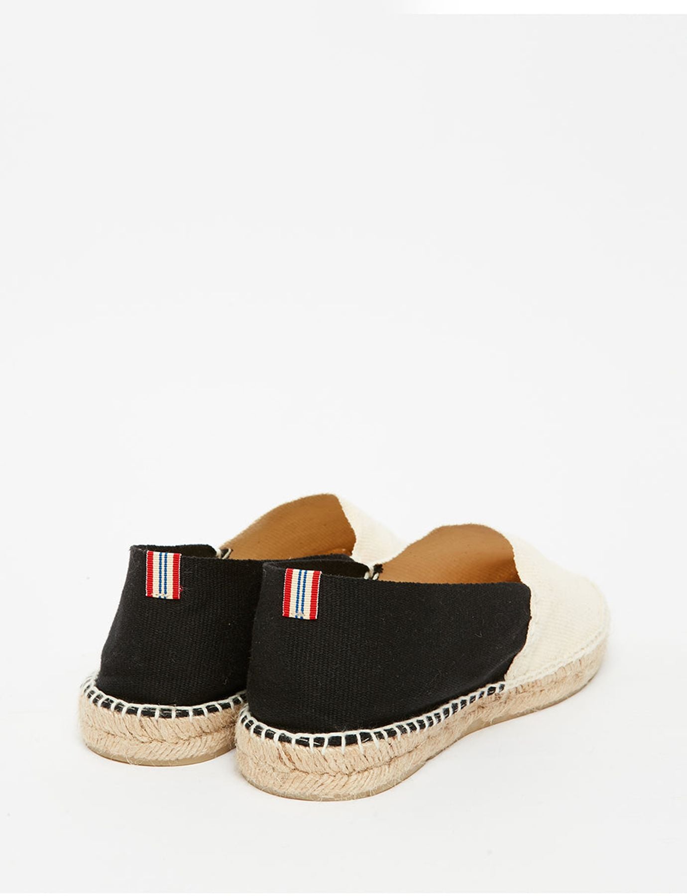 Espadrillas Aglae ecru-nero
