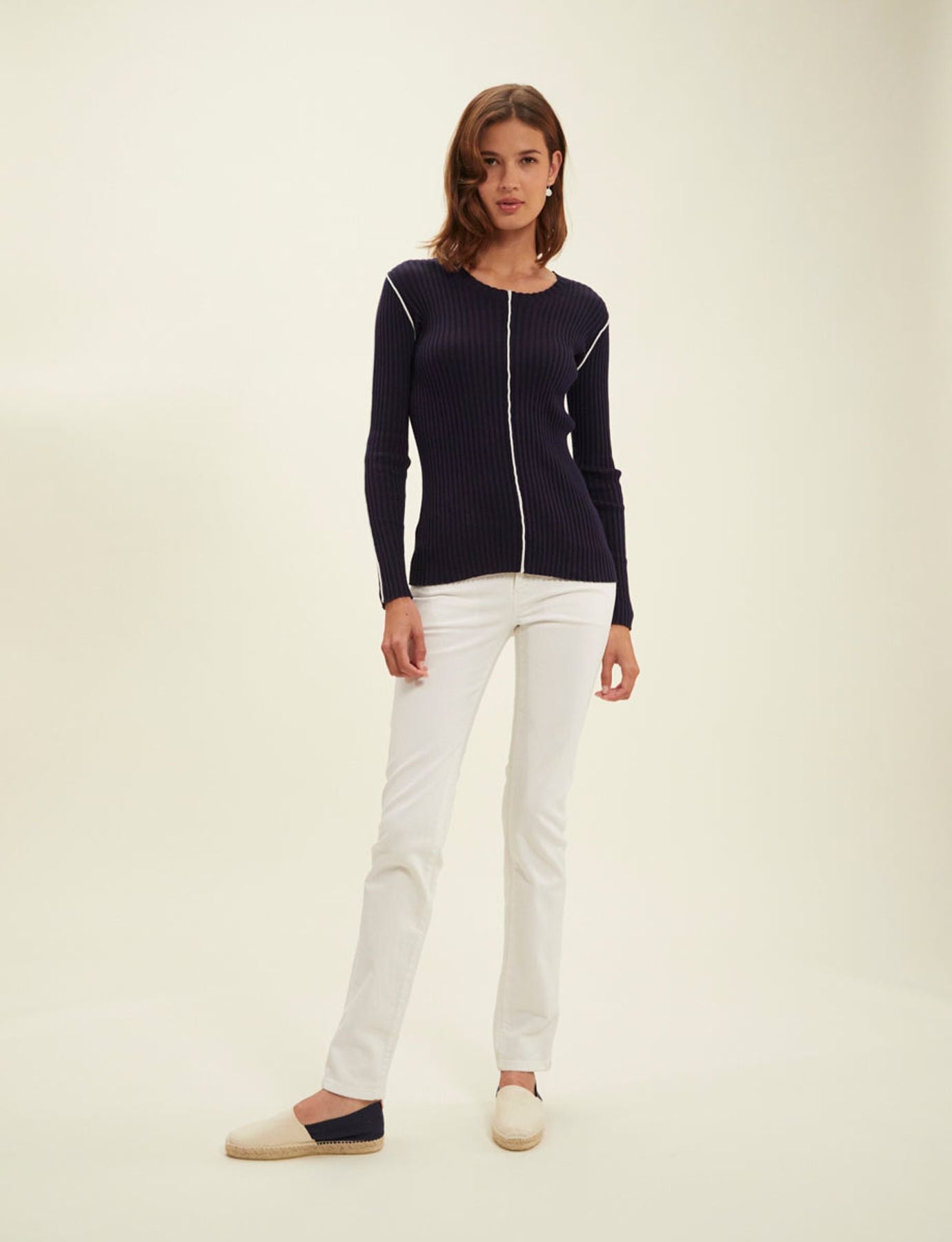 Espadrillas Aglae in stile navy