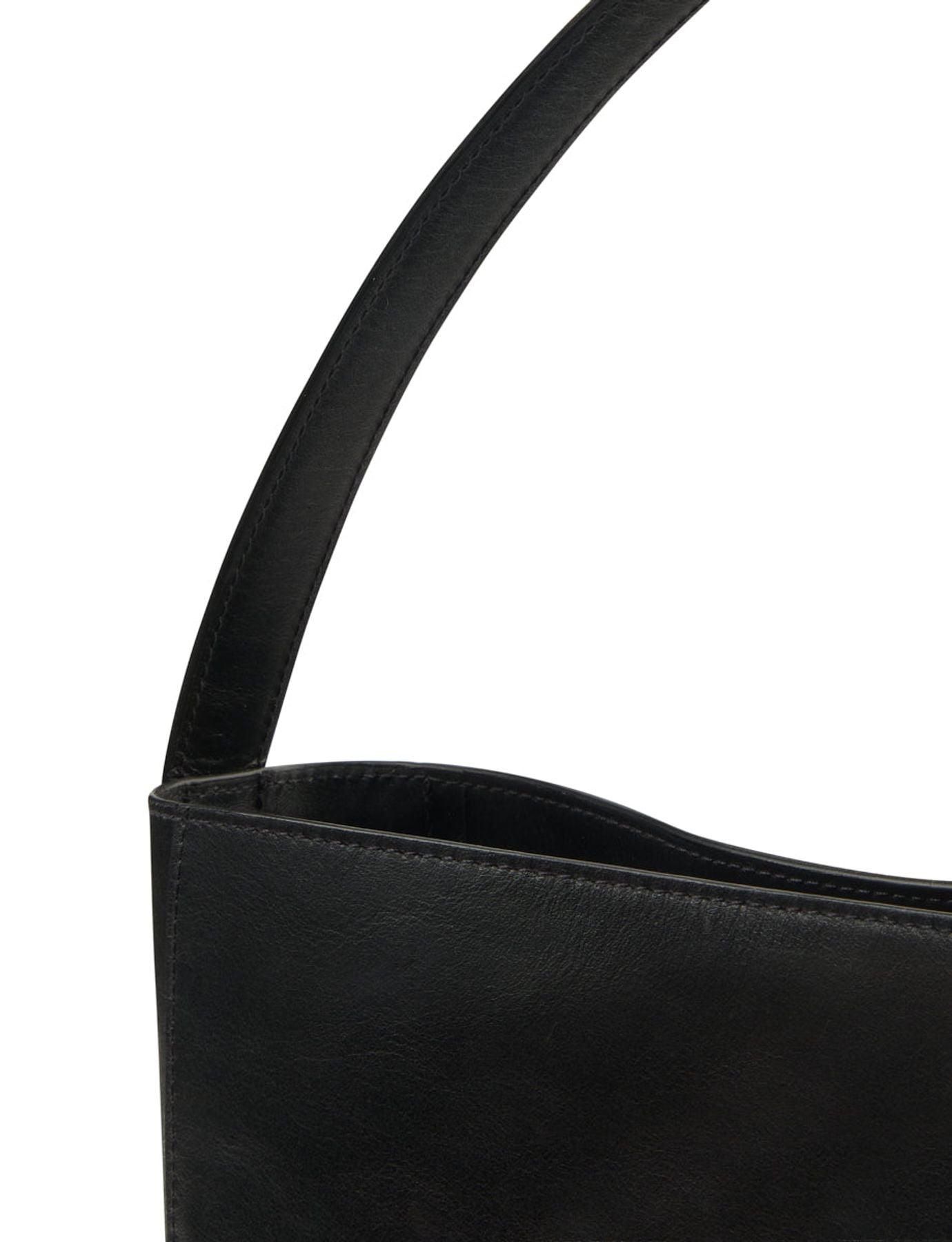 Borsa Léonore L in pelle nera