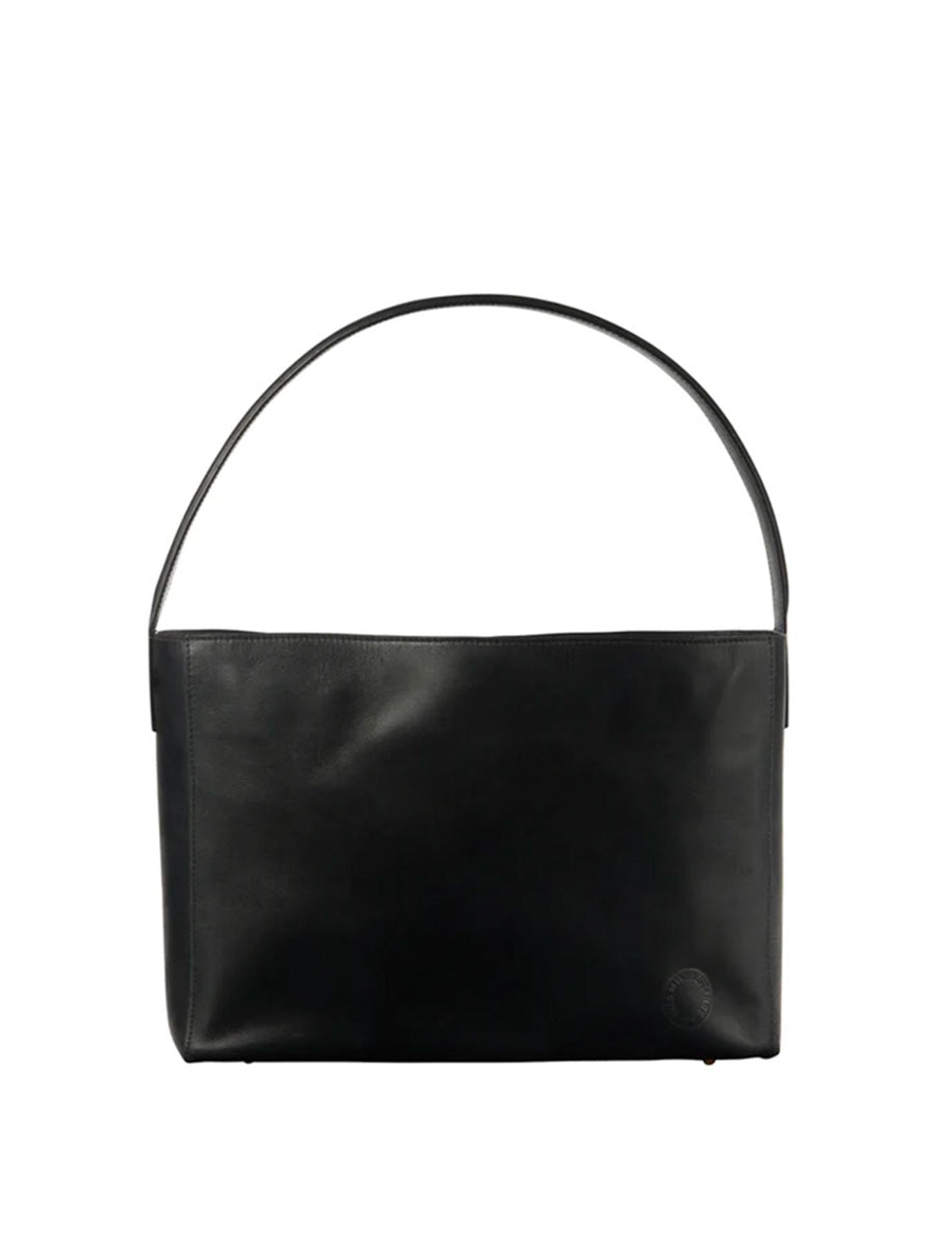 Borsa Léonore L in pelle nera