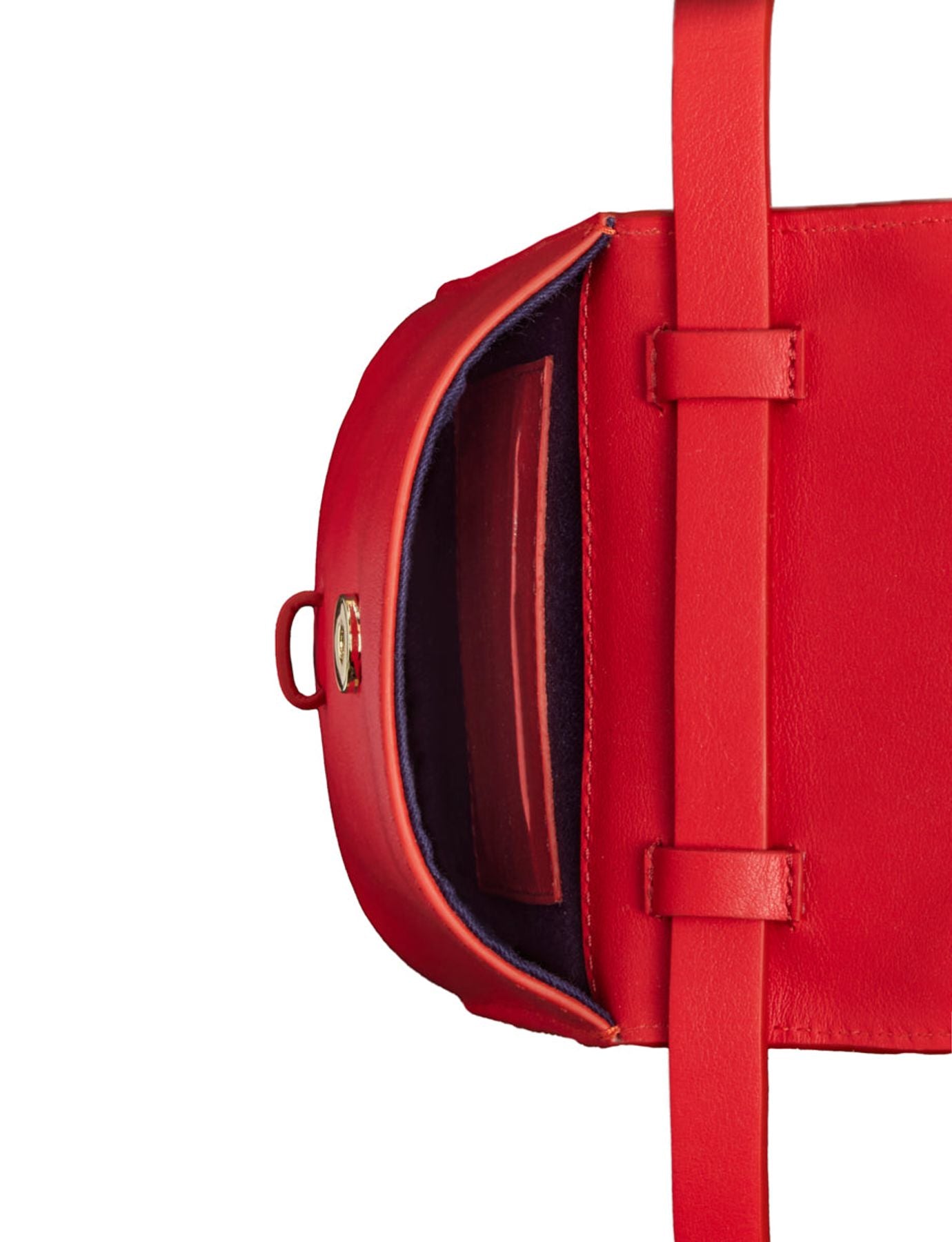 Borsa per smartphone Léonore rosso