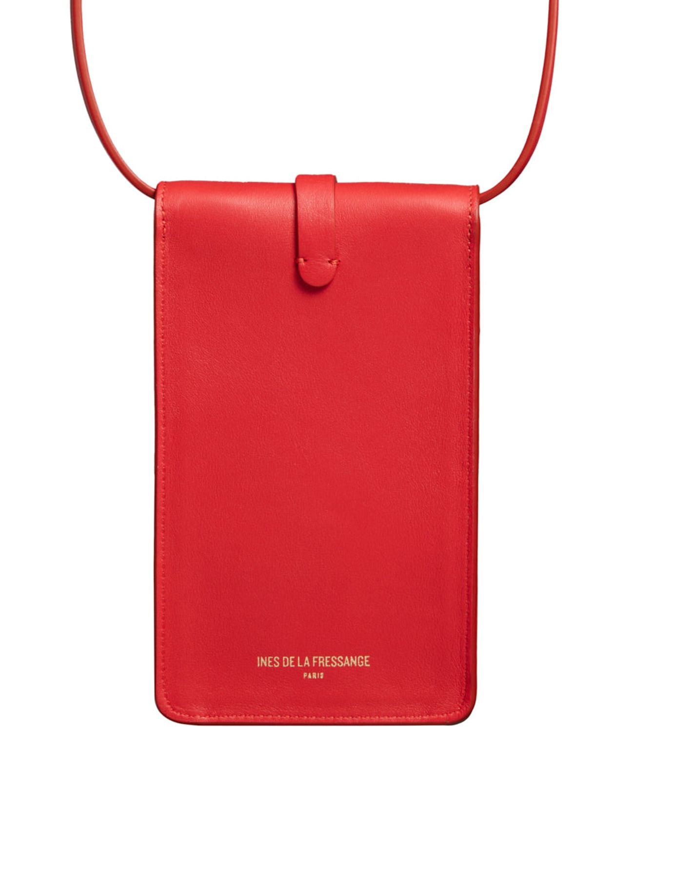 Borsa per smartphone Léonore rosso