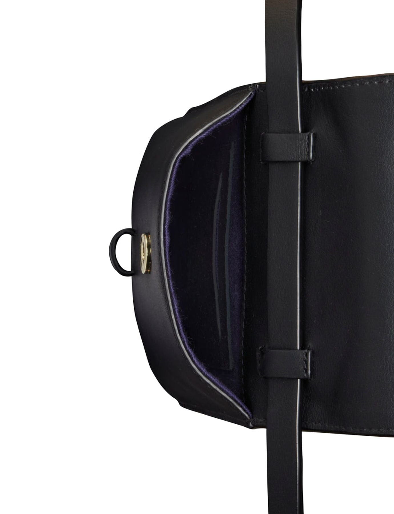 Borsa per smartphone Léonore cuero negro