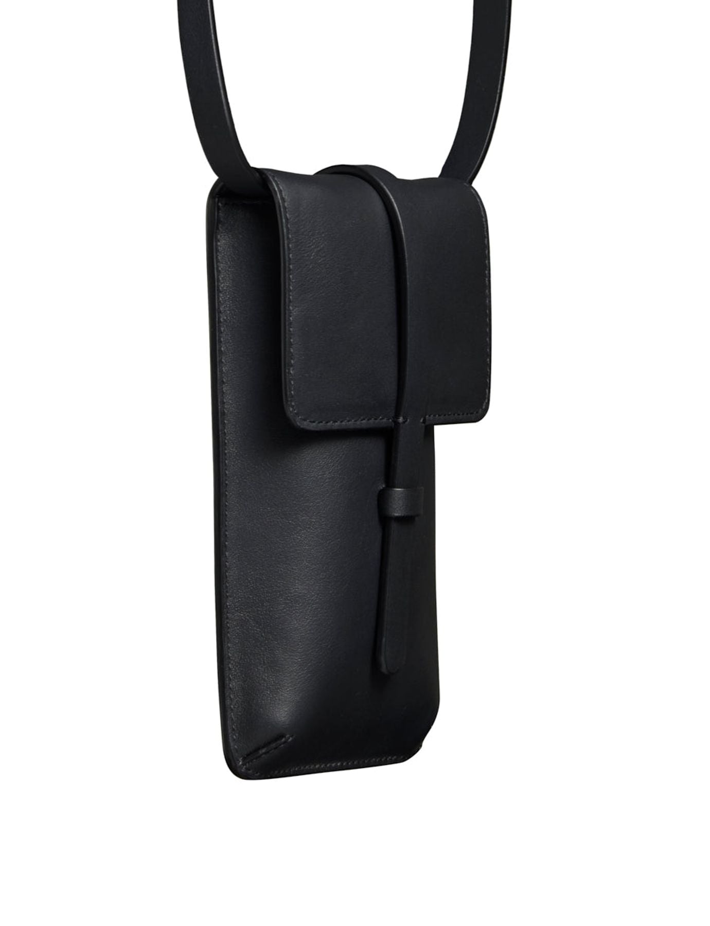 Borsa per smartphone Léonore cuero negro