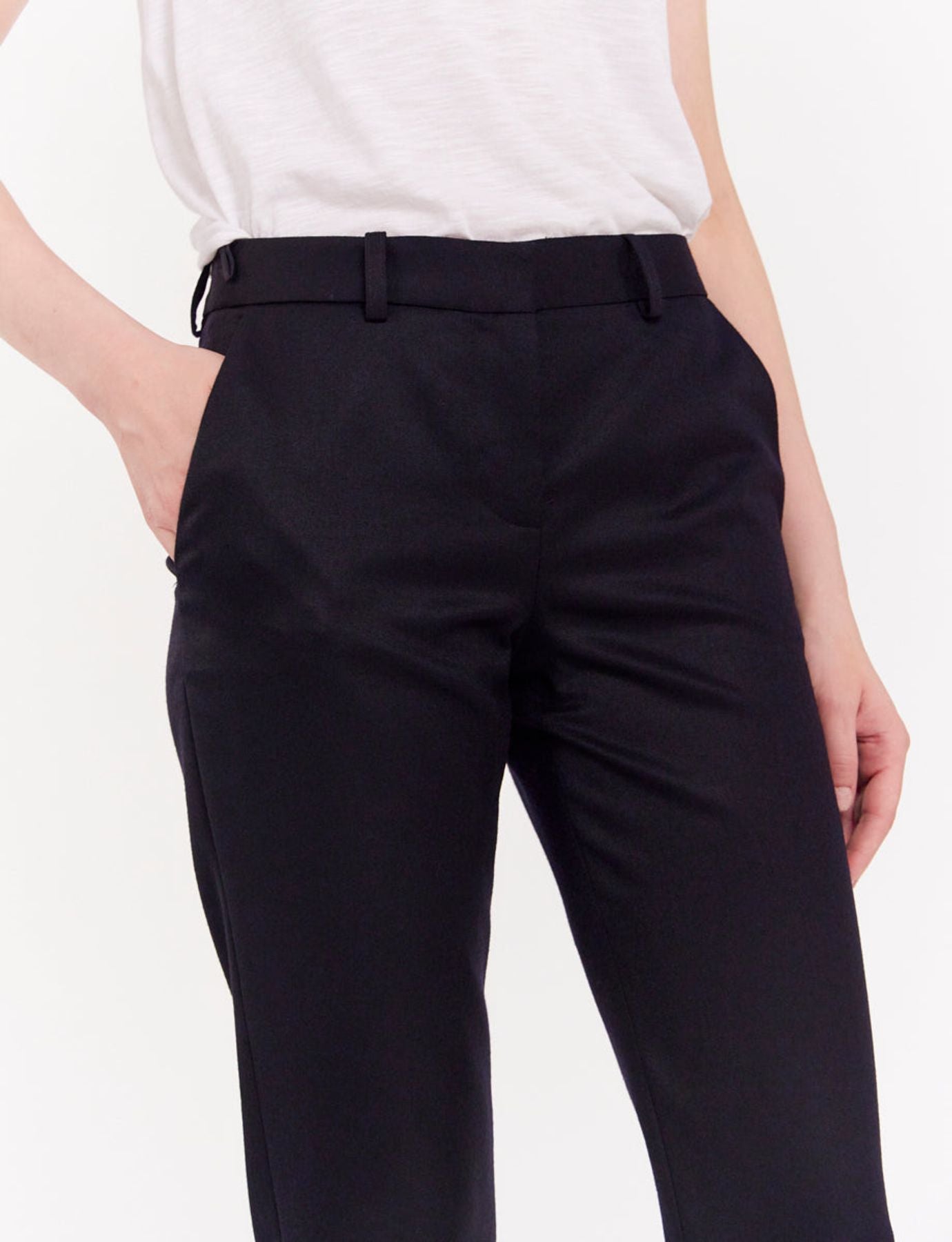 Pantaloni Audrey blu notte