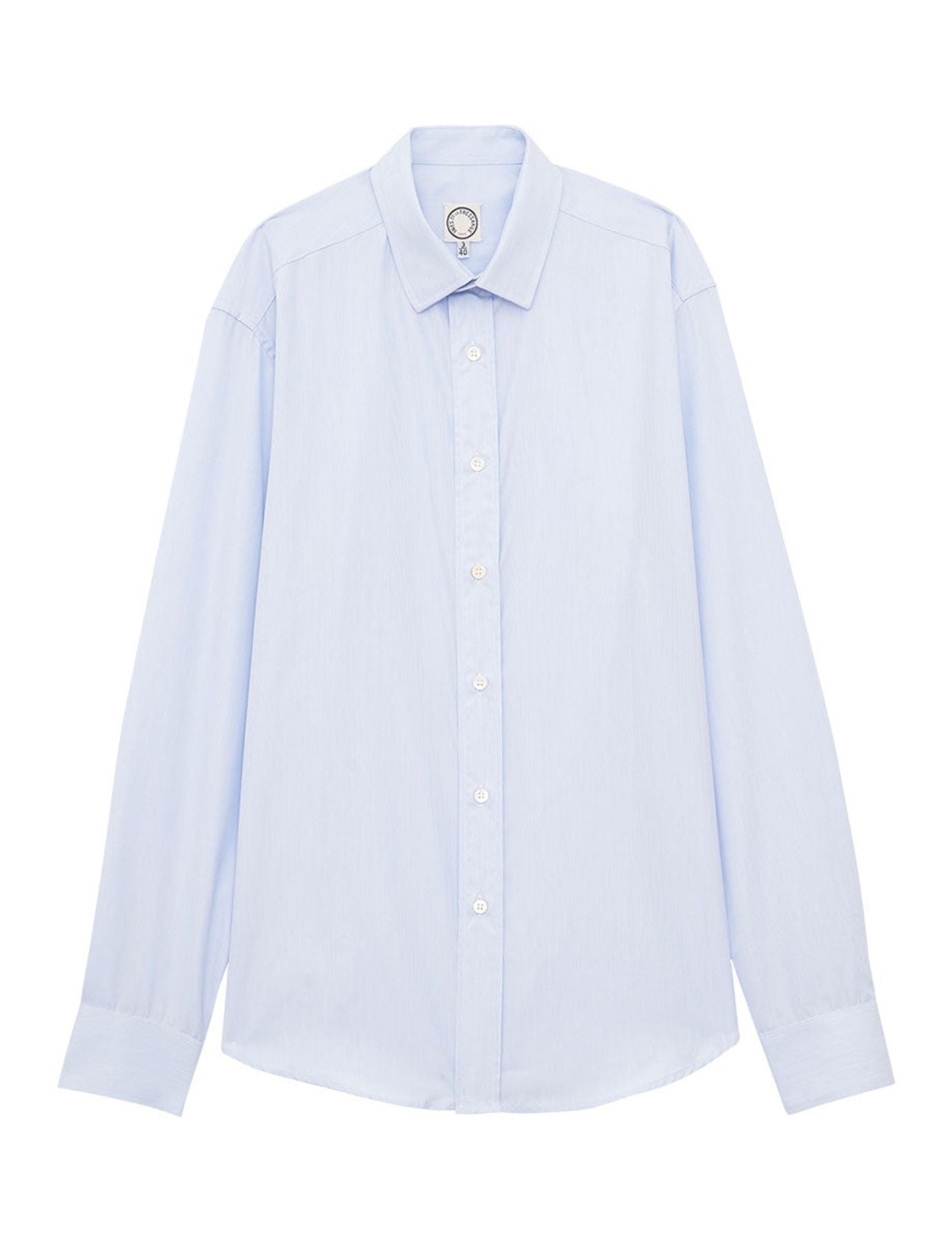 Camicia Olivier azzurra da uomo