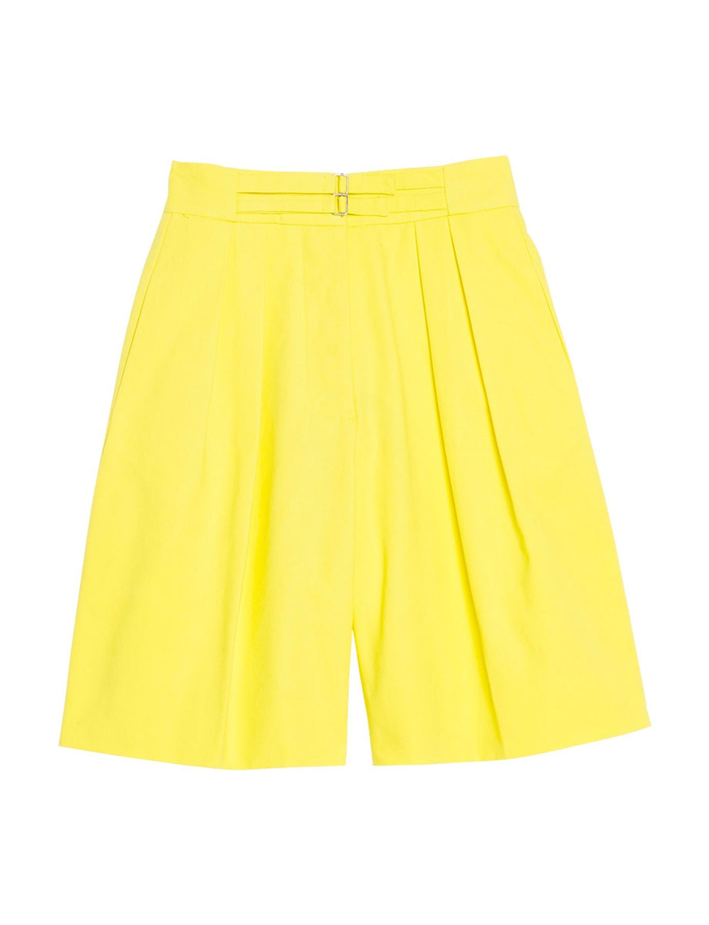Pantaloncini corti giallo prugna