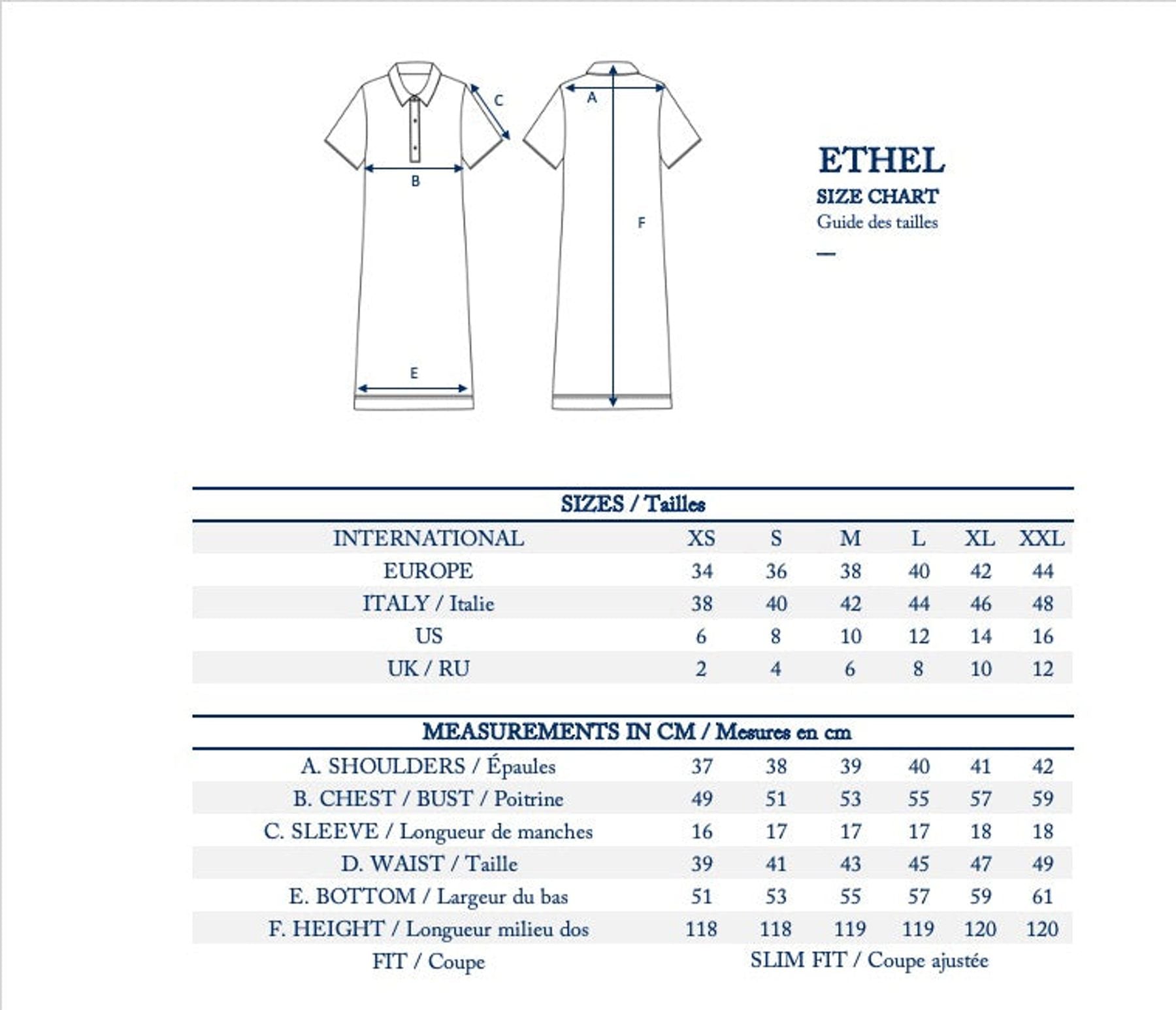 Ethel Vestido camisero vichy turquesa